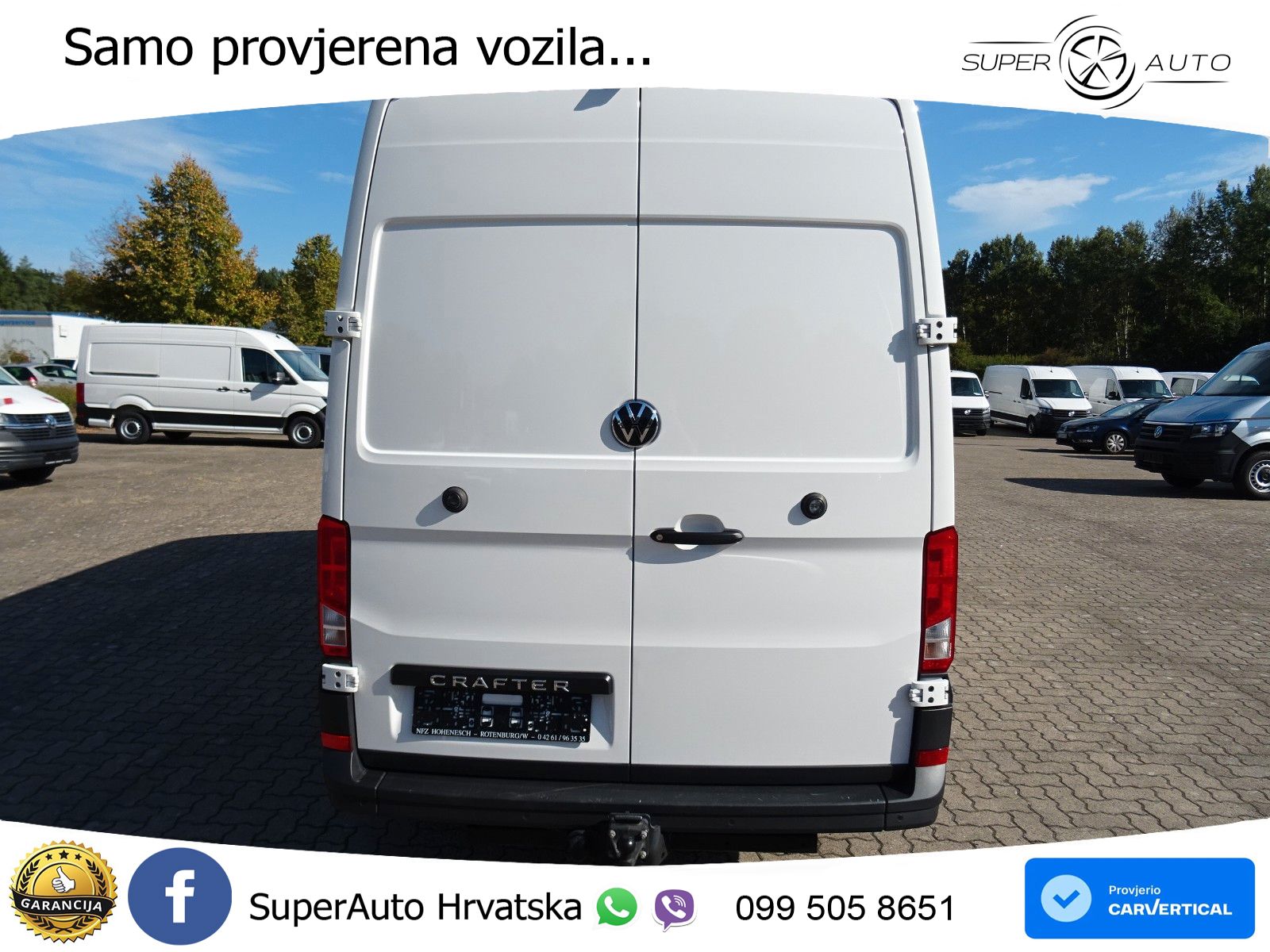 Volkswagen Crafter 35 Kasten HD LR Navi AHK 3.5 Tachograph 177 KS