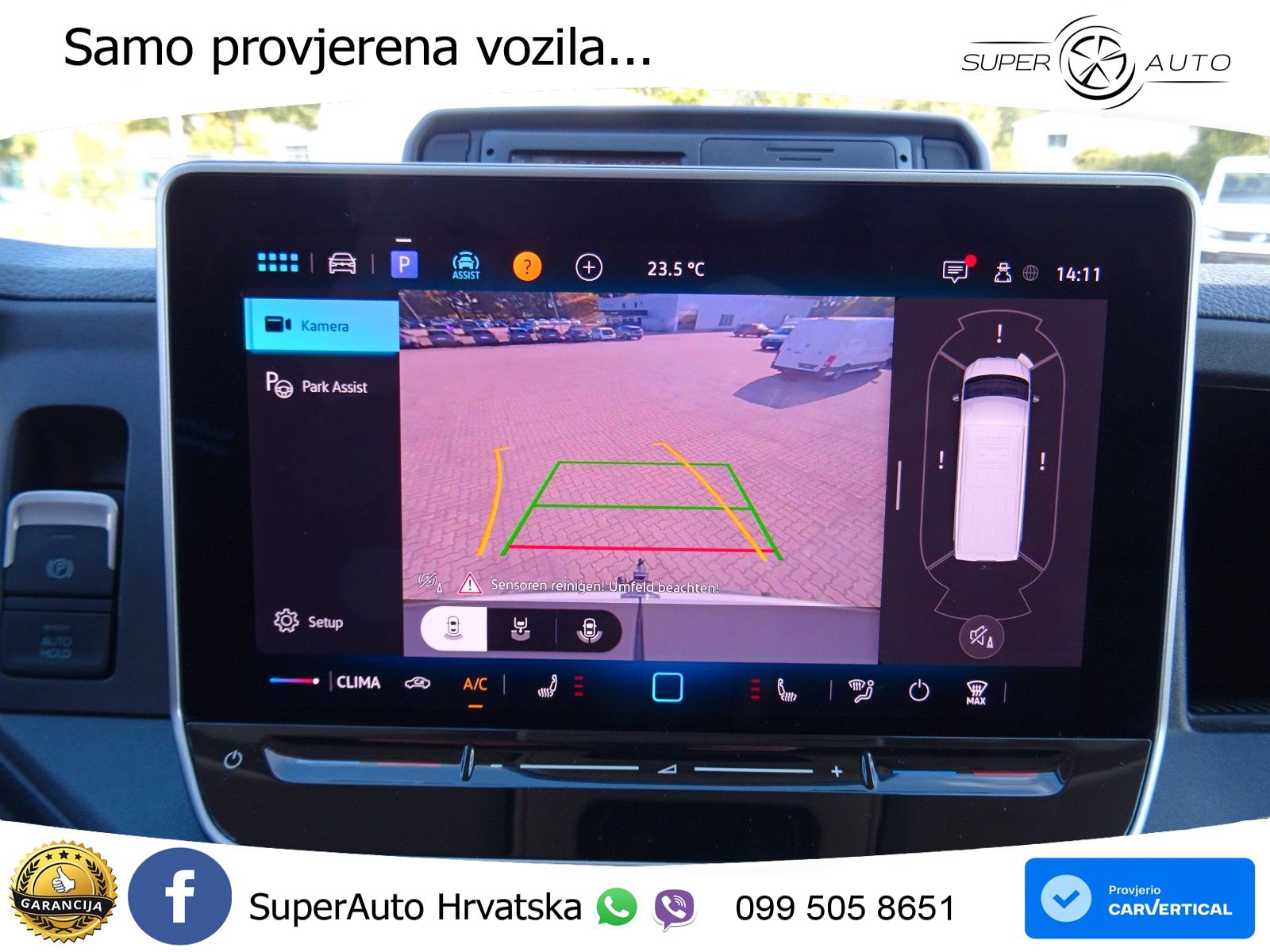 Volkswagen Crafter 35 Kasten HD LR Navi AHK 3.5 Tachograph 177 KS
