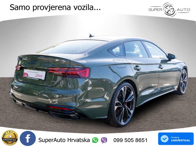 Audi A5 Sportback 45 TFSI (265 KS) quattro S tronic S line MATRIX+GR SJED+KAM