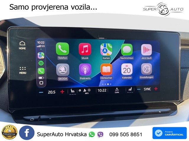 Škoda Octavia Combi 2.0 TDI (150 KS) DSG LED+GR SJED+ACC