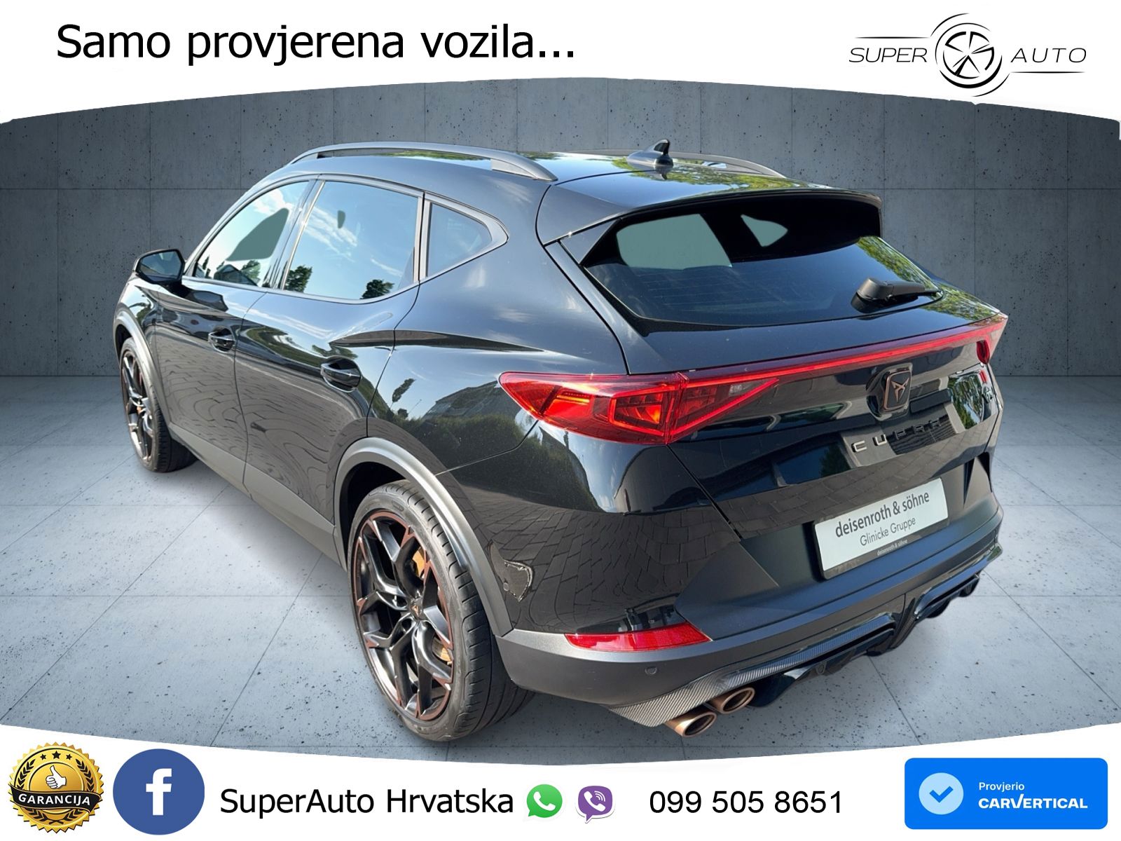 Cupra Formentor VZ5 2.5 TSI (390 KS) 4Drive DSG LED+GR SJED+ACC