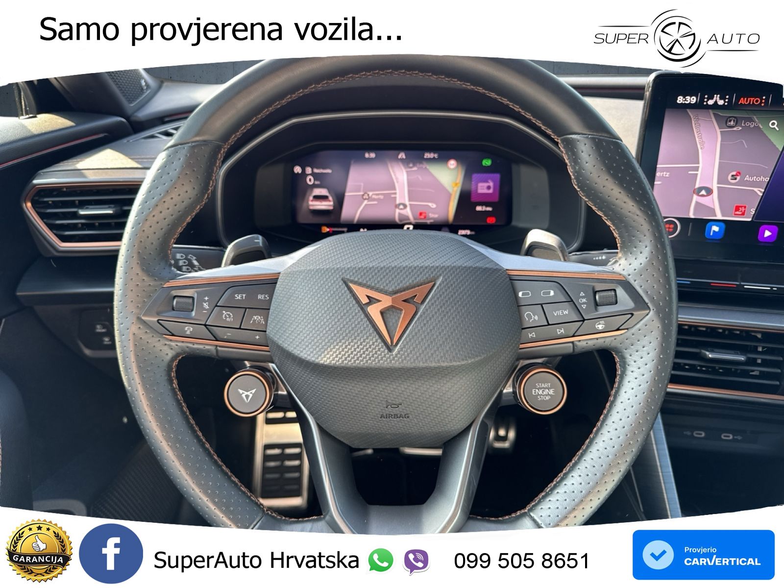 Cupra Formentor VZ5 2.5 TSI (390 KS) 4Drive DSG LED+GR SJED+ACC