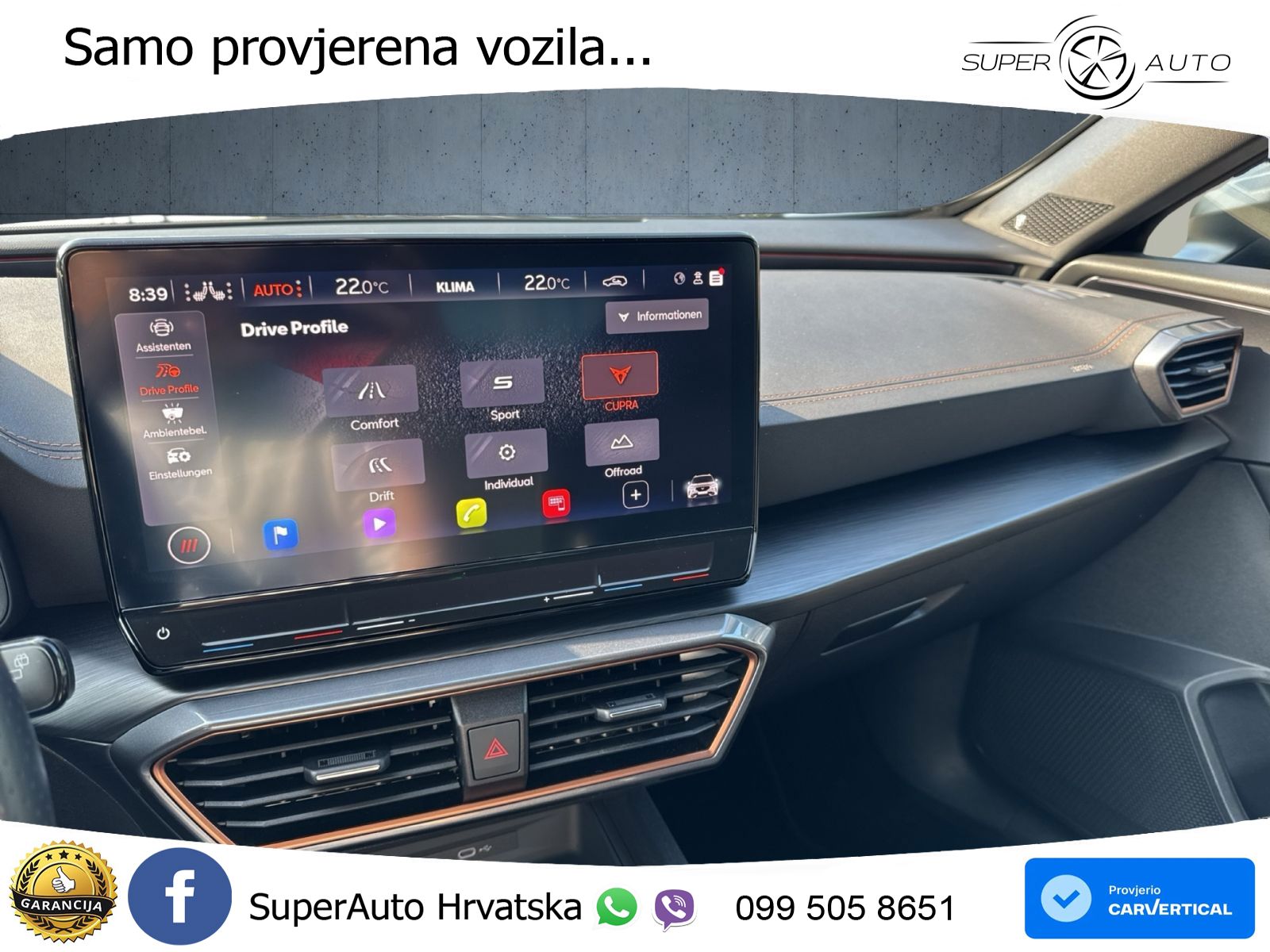 Cupra Formentor VZ5 2.5 TSI (390 KS) 4Drive DSG LED+GR SJED+ACC