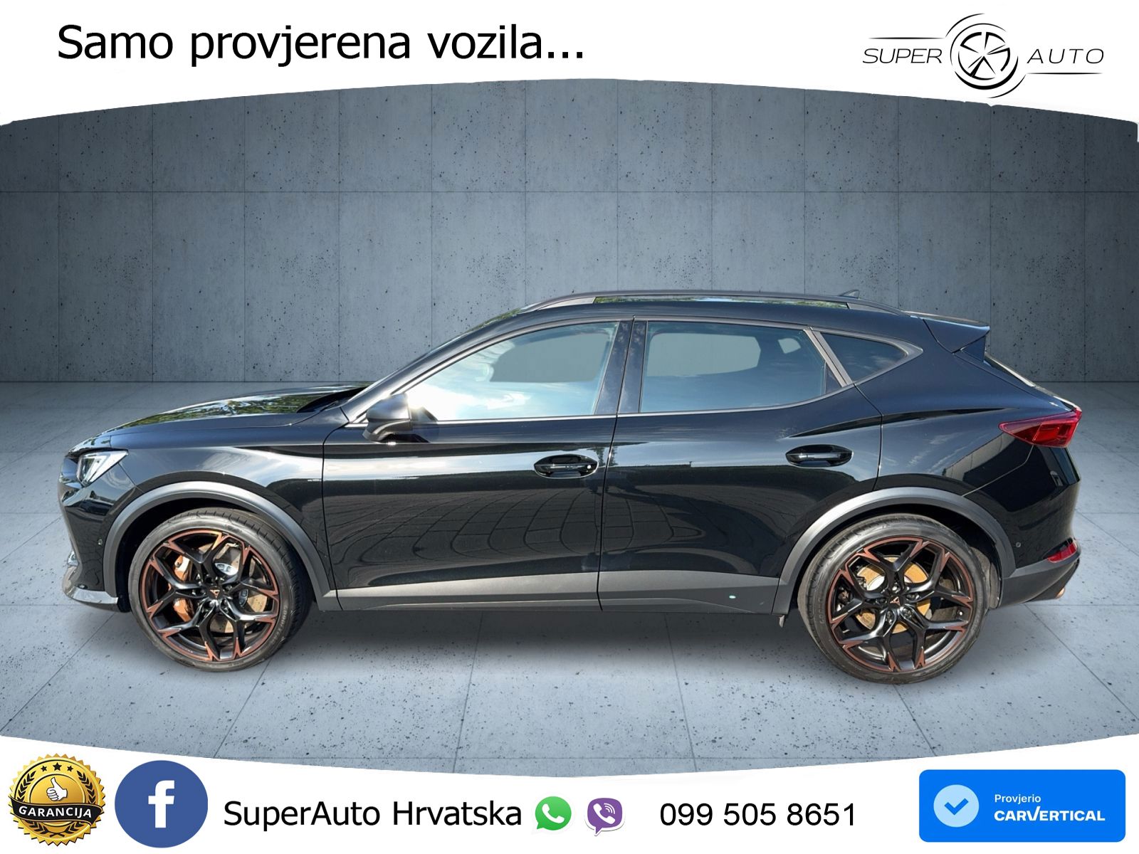 Cupra Formentor VZ5 2.5 TSI (390 KS) 4Drive DSG LED+GR SJED+ACC
