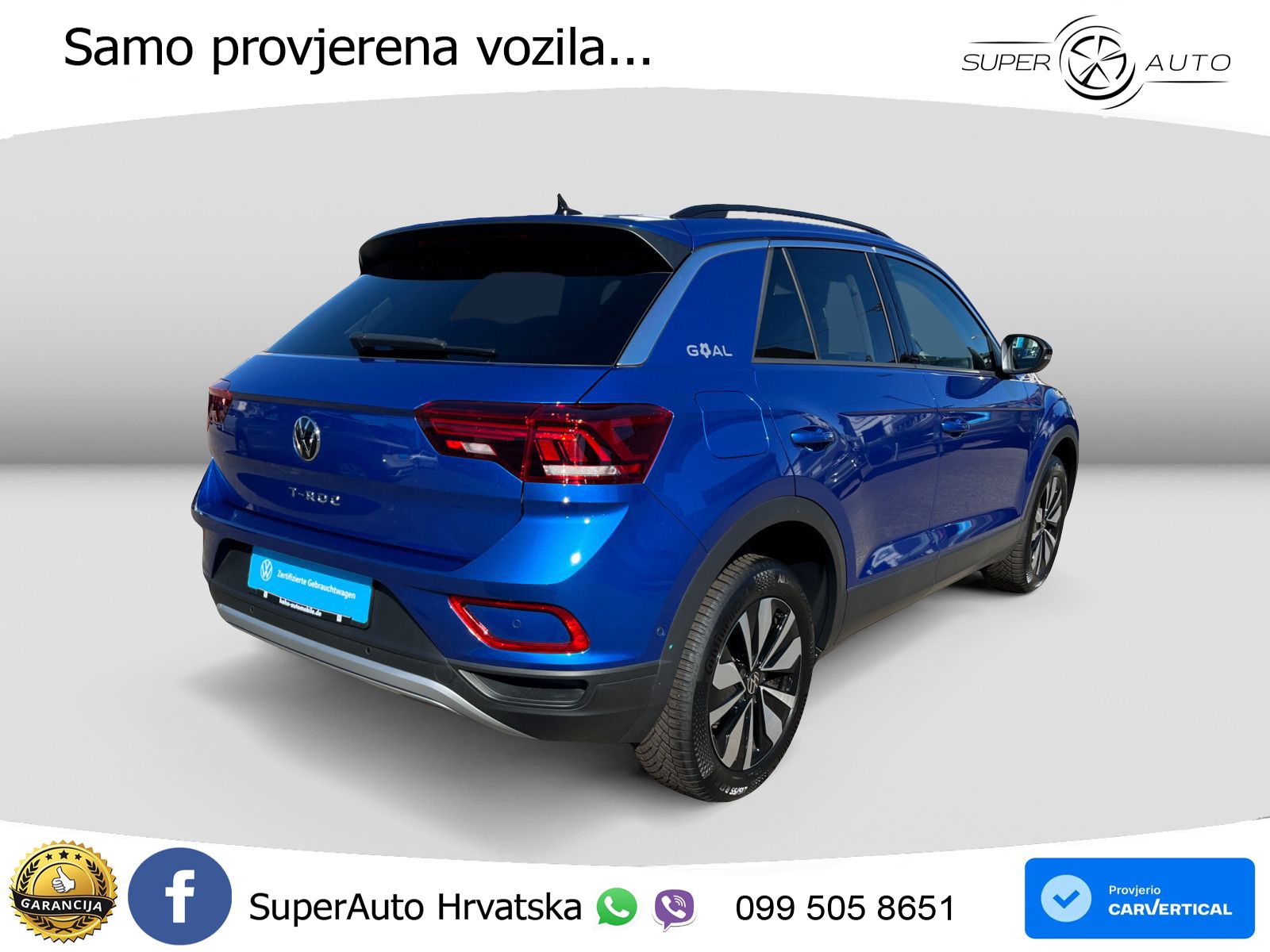 Volkswagen T-Roc 1.5 TSI (150 KS) DSG LED+GR SJED+ACC