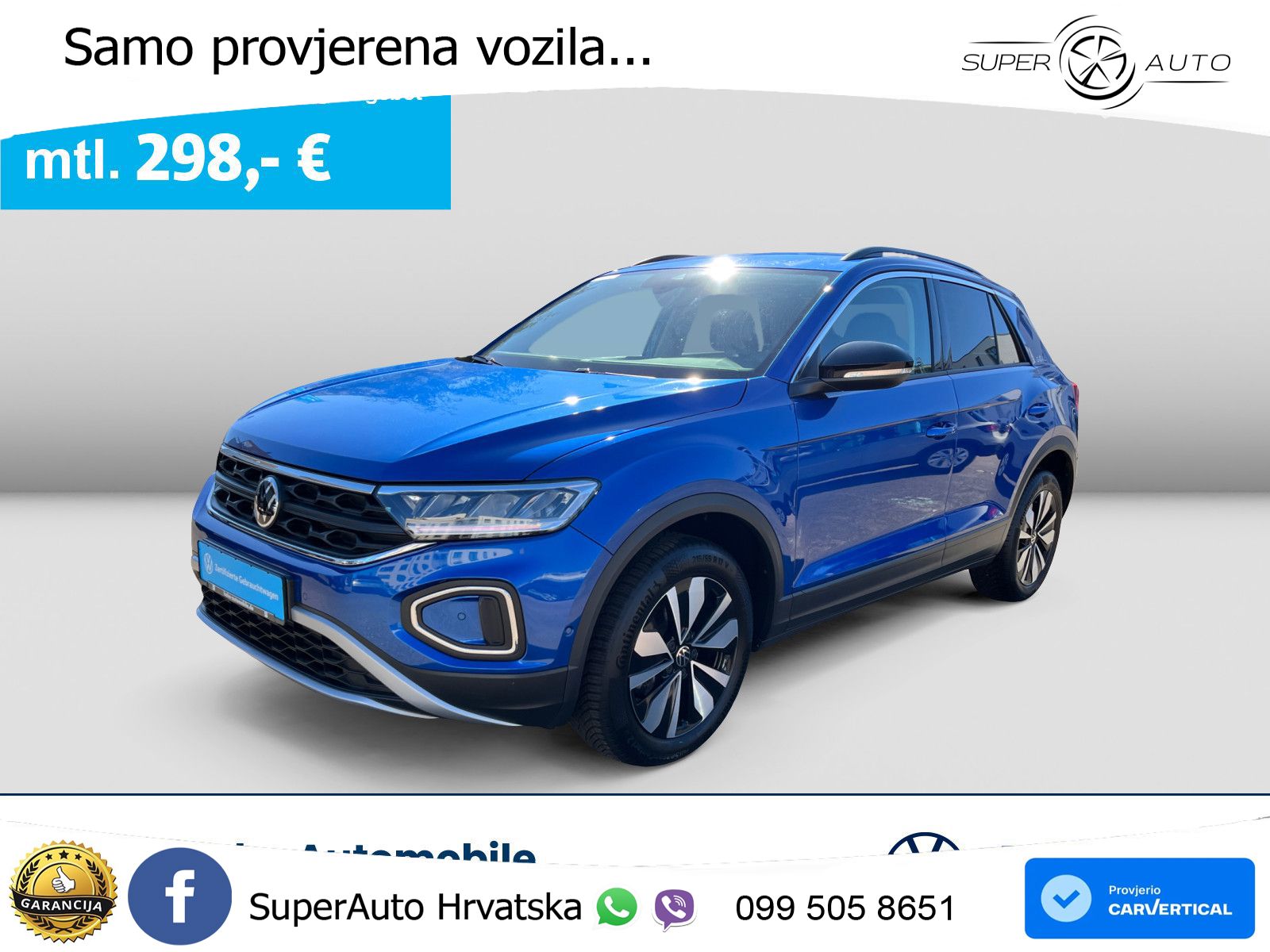 Volkswagen T-Roc 1.5 TSI (150 KS) DSG LED+GR SJED+ACC