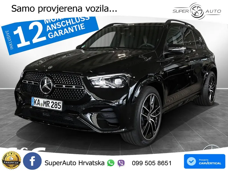 Mercedes GLE 450d (367 KS) EQ Boost 4MATIC 9G-TRONIC AMG ACC+HEAD+4xGR SJED+360+PANO