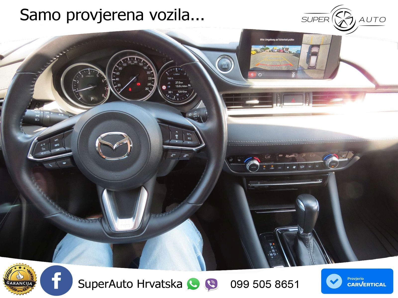 Mazda 6 Sport Combi 2.0 SKYACTIV-G (165 KS) SKYACTIV-Drive LED+GR SJED+ACC