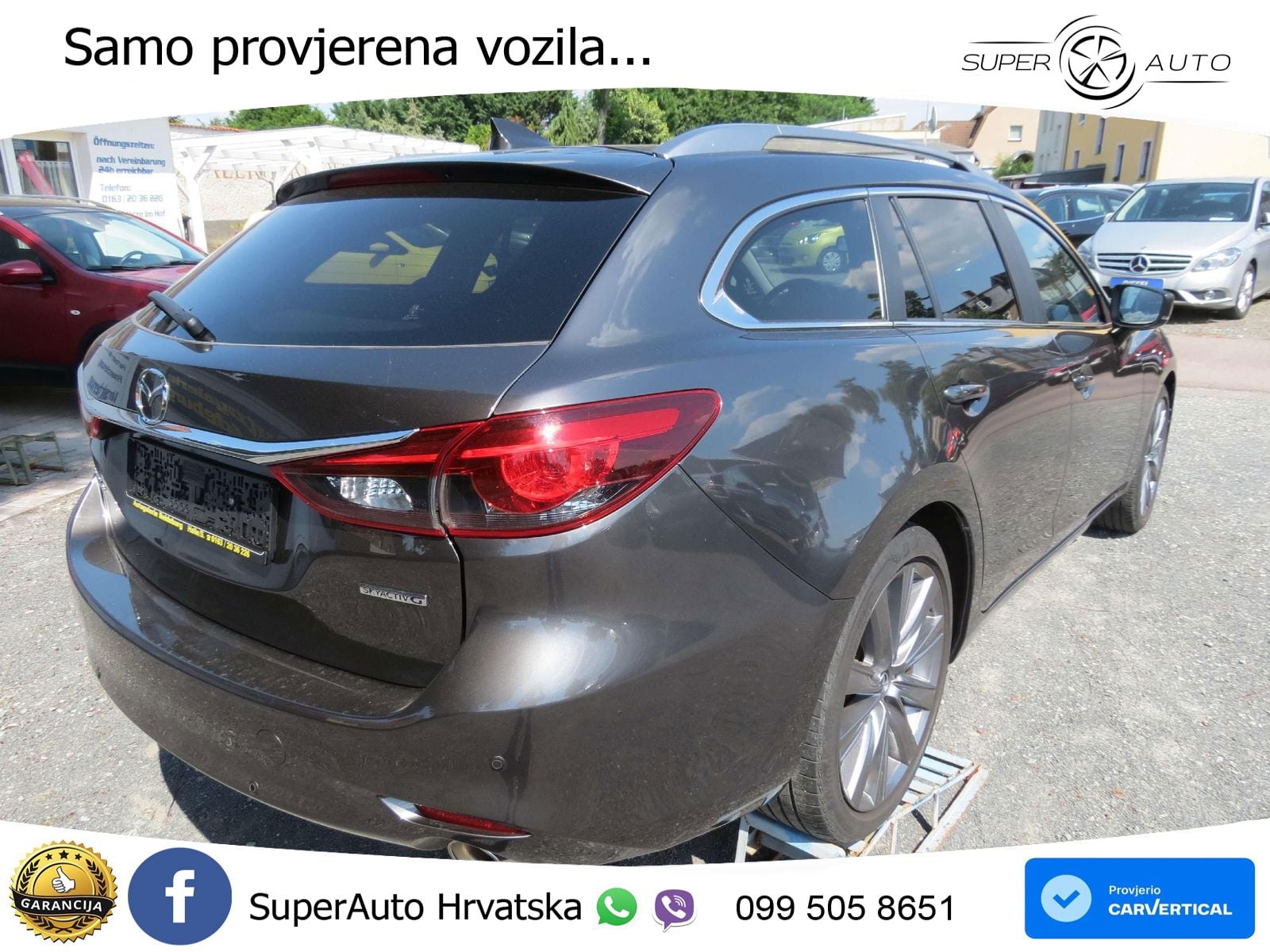 Mazda 6 Sport Combi 2.0 SKYACTIV-G (165 KS) SKYACTIV-Drive LED+GR SJED+ACC