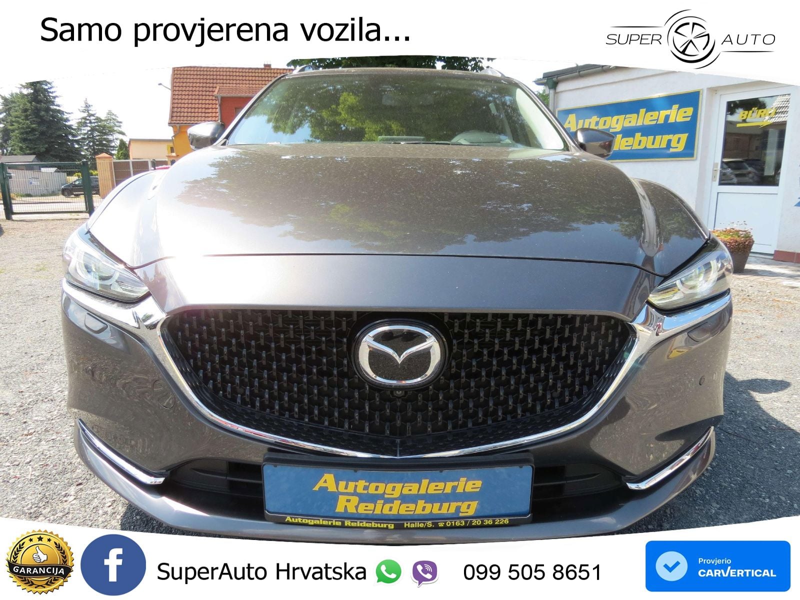 Mazda 6 Sport Combi 2.0 SKYACTIV-G (165 KS) SKYACTIV-Drive LED+GR SJED+ACC