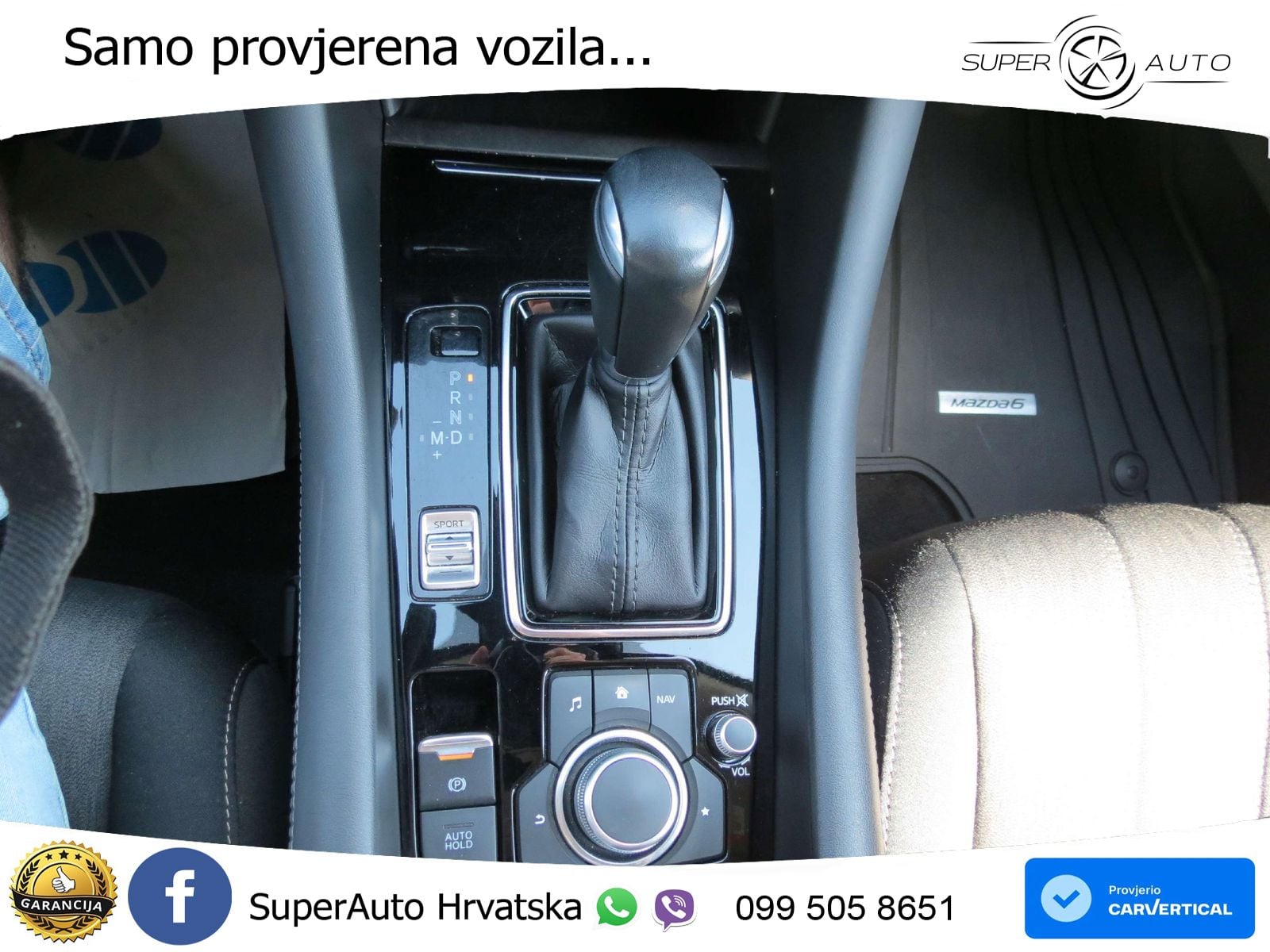 Mazda 6 Sport Combi 2.0 SKYACTIV-G (165 KS) SKYACTIV-Drive LED+GR SJED+ACC