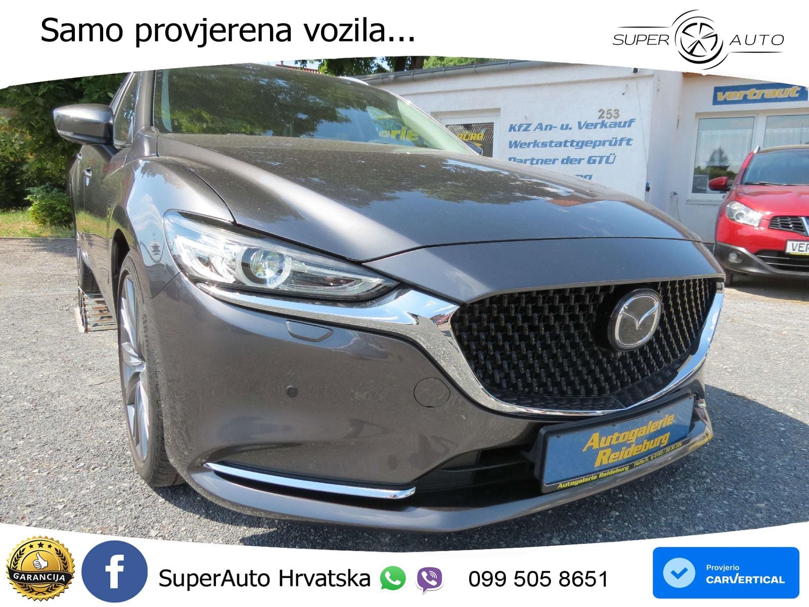 Mazda 6 Sport Combi 2.0 SKYACTIV-G (165 KS) SKYACTIV-Drive LED+GR SJED+ACC