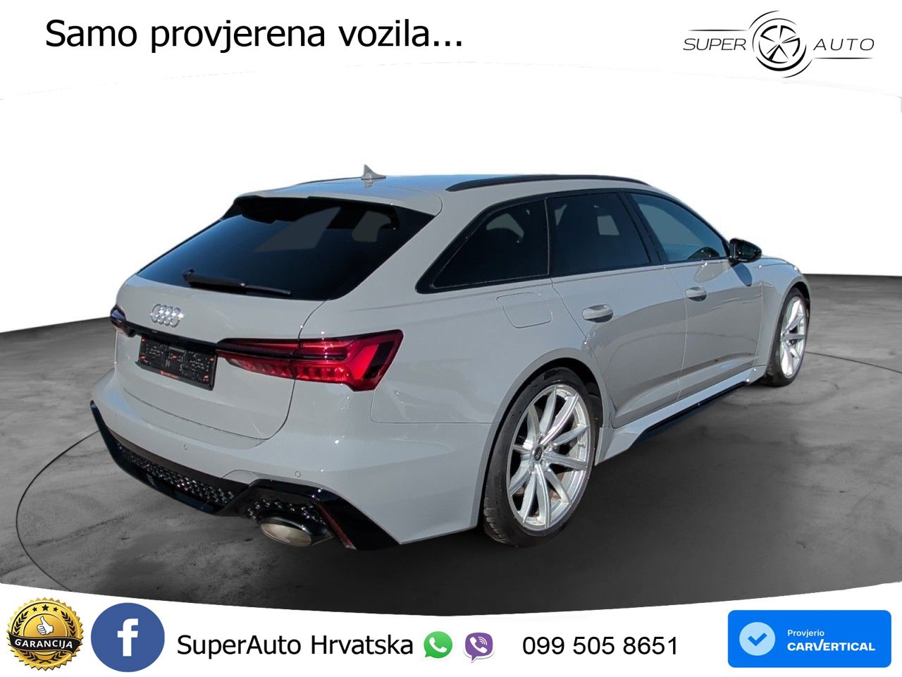 Audi RS6 Avant 4.0 TFSI V8 (600 KS) quattro Tiptronic Kuka