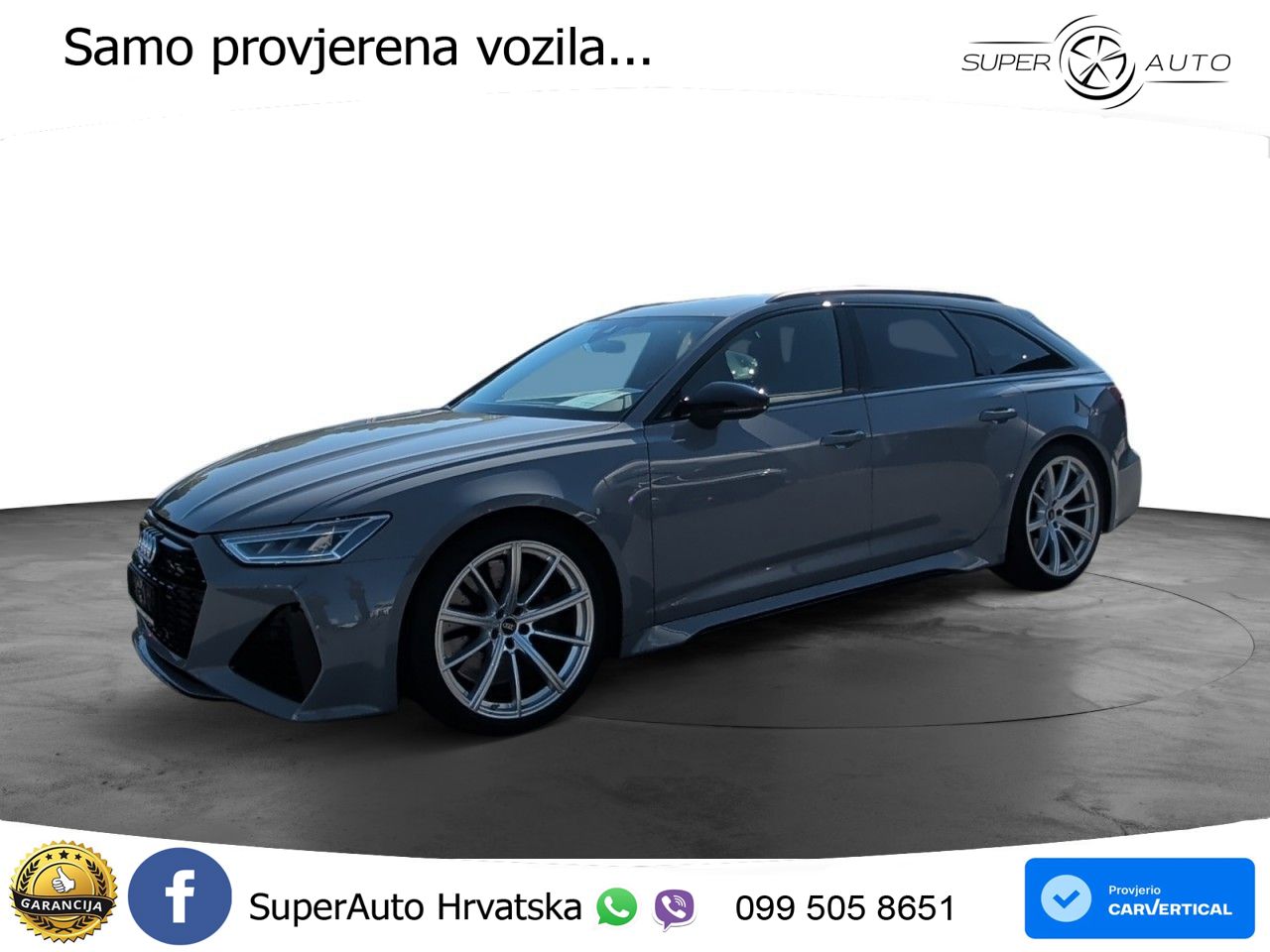 Audi RS6 Avant 4.0 TFSI V8 (600 KS) quattro Tiptronic Kuka