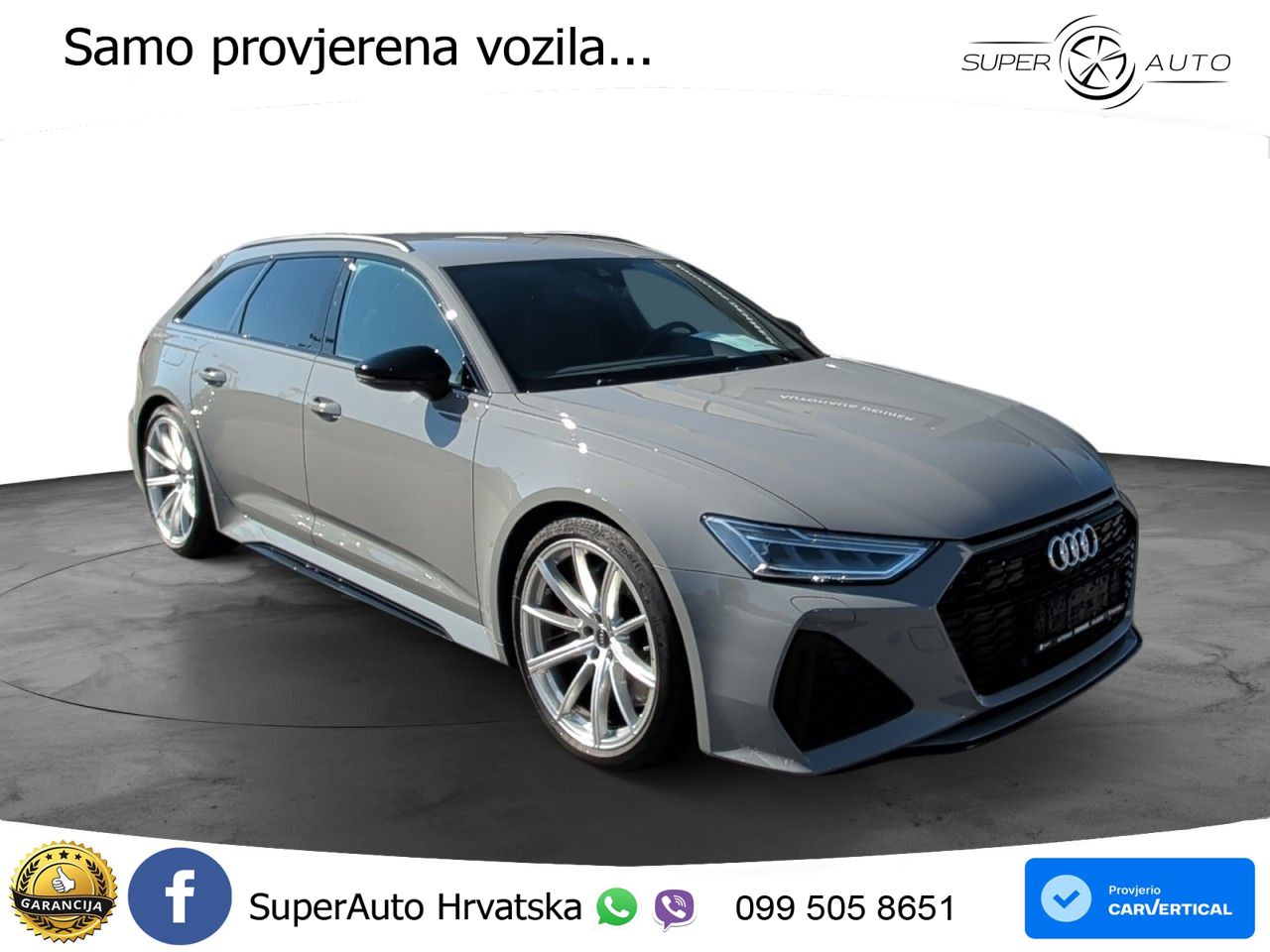 Audi RS6 Avant 4.0 TFSI V8 (600 KS) quattro Tiptronic Kuka