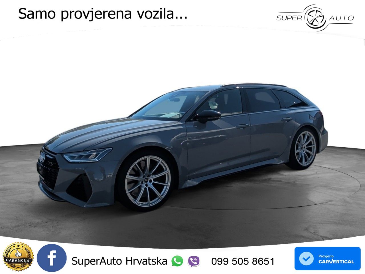 Audi RS6 Avant 4.0 TFSI V8 (600 KS) quattro Tiptronic Kuka