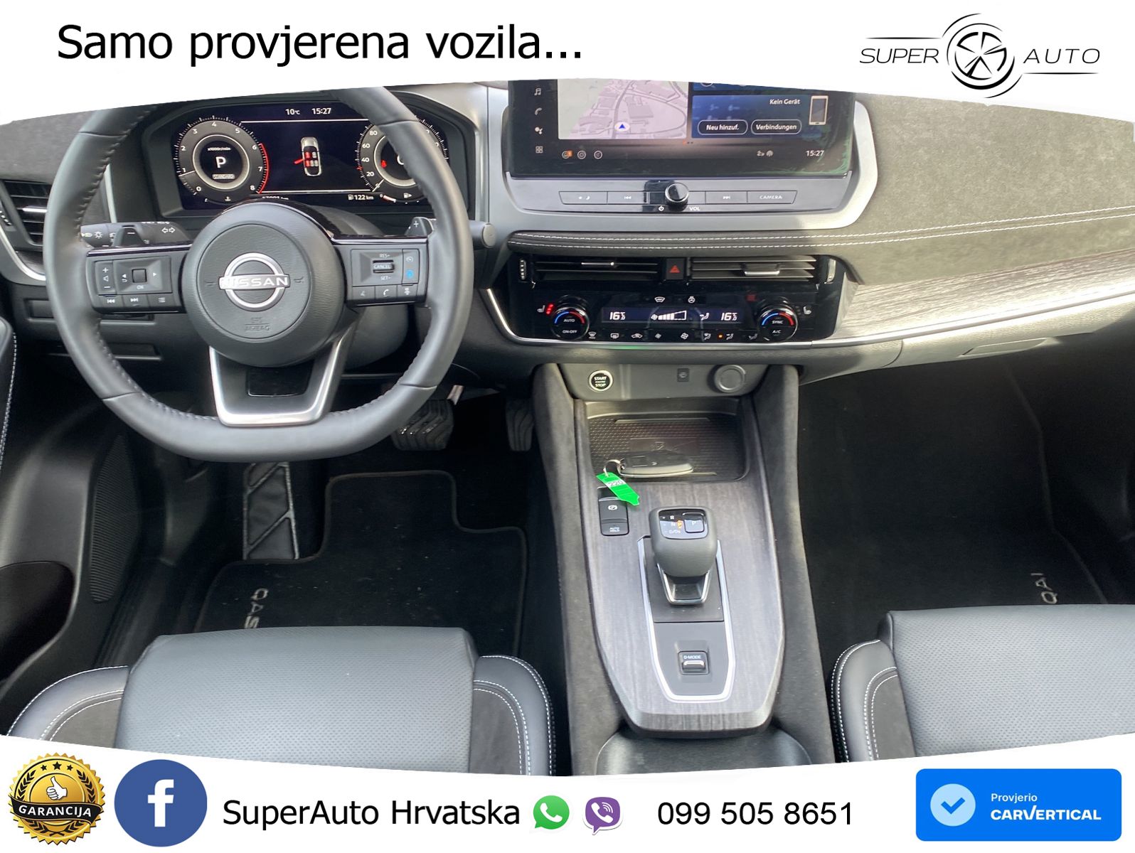 Nissan Qashqai 1.3 DIG-T (158 KS) Xtronic Tekna ACC+HEAD+GR SJED+360+PANO
