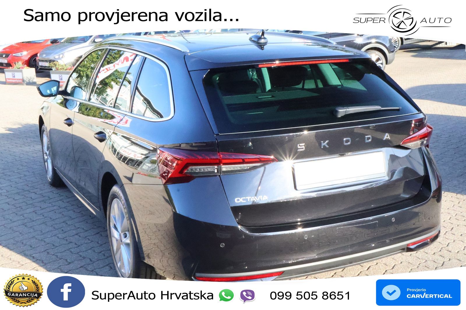 Škoda Octavia Combi 1.5 TSI (150 KS) DSG LED+GR SJED+ACC