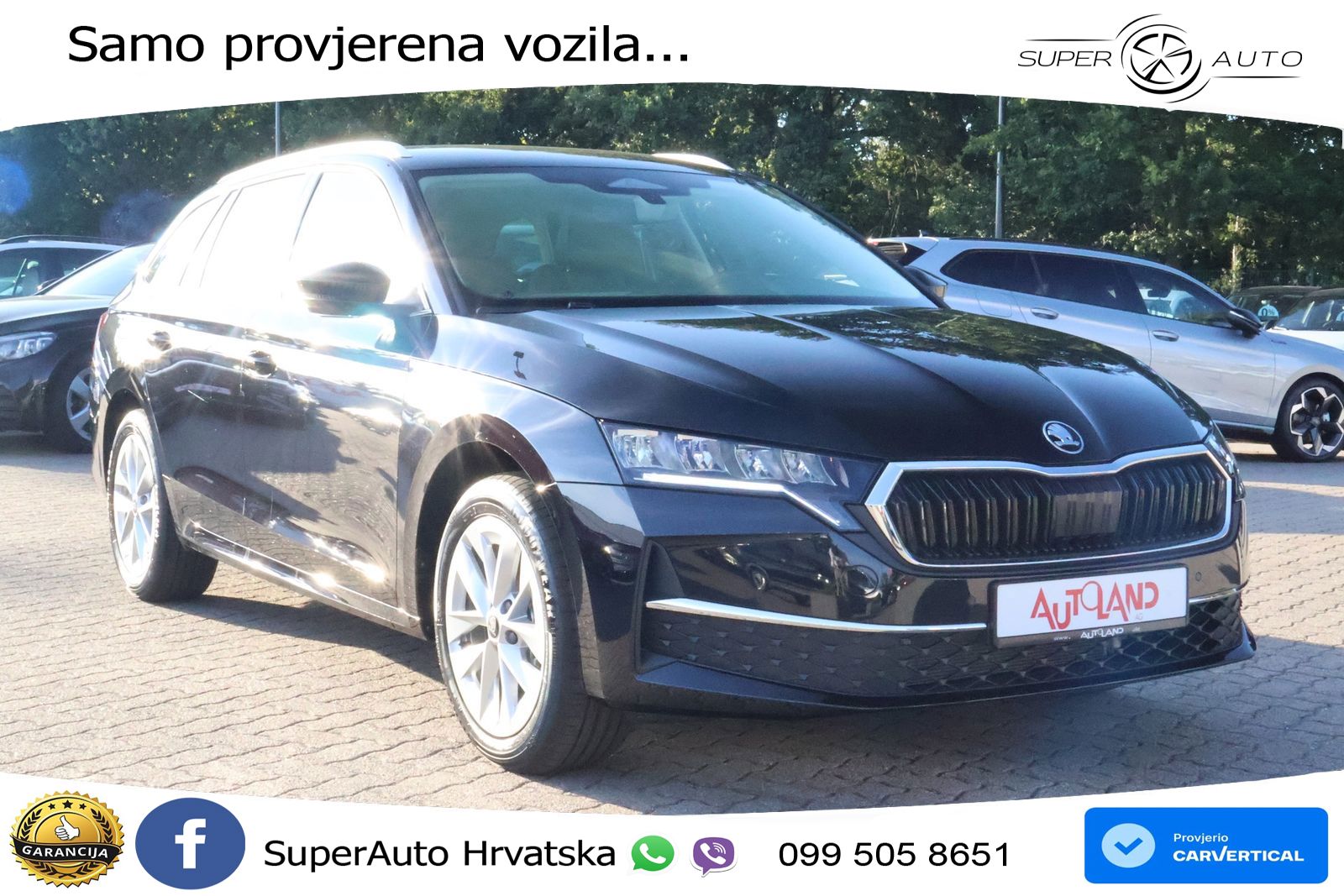 Škoda Octavia Combi 1.5 TSI (150 KS) DSG LED+GR SJED+ACC
