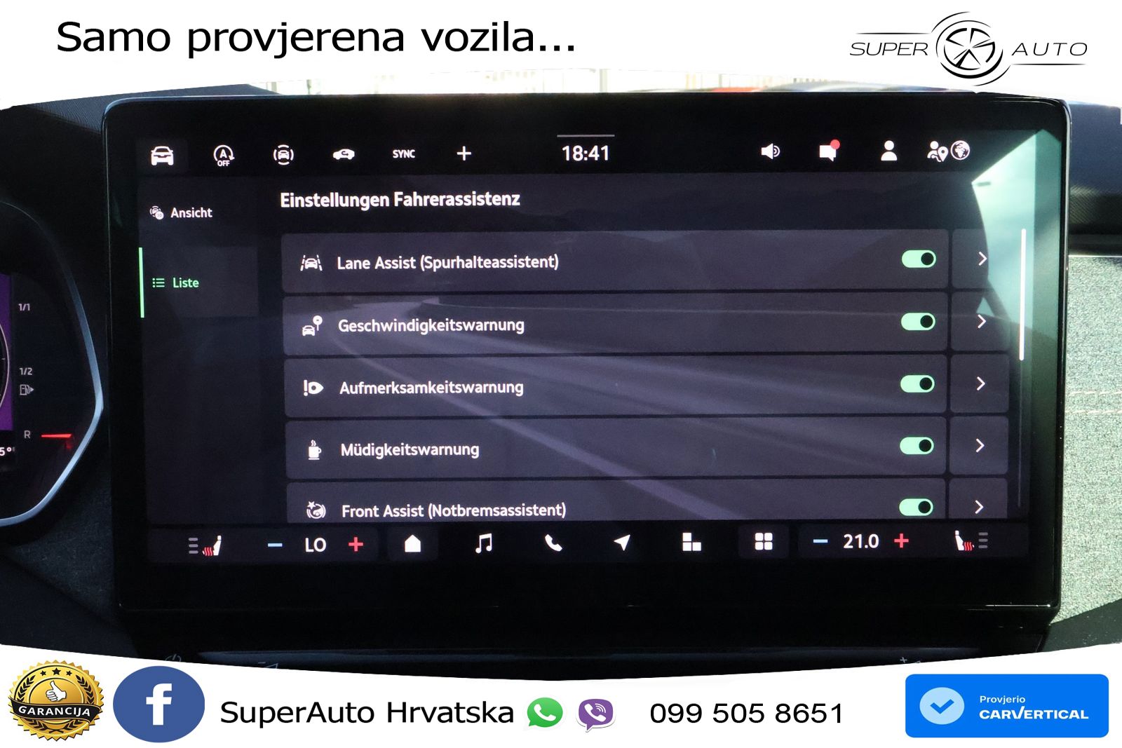 Škoda Octavia Combi 1.5 TSI (150 KS) DSG LED+GR SJED+ACC