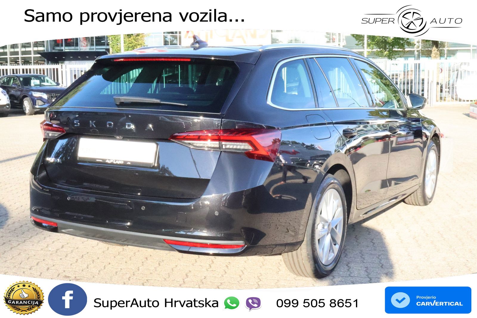 Škoda Octavia Combi 1.5 TSI (150 KS) DSG LED+GR SJED+ACC