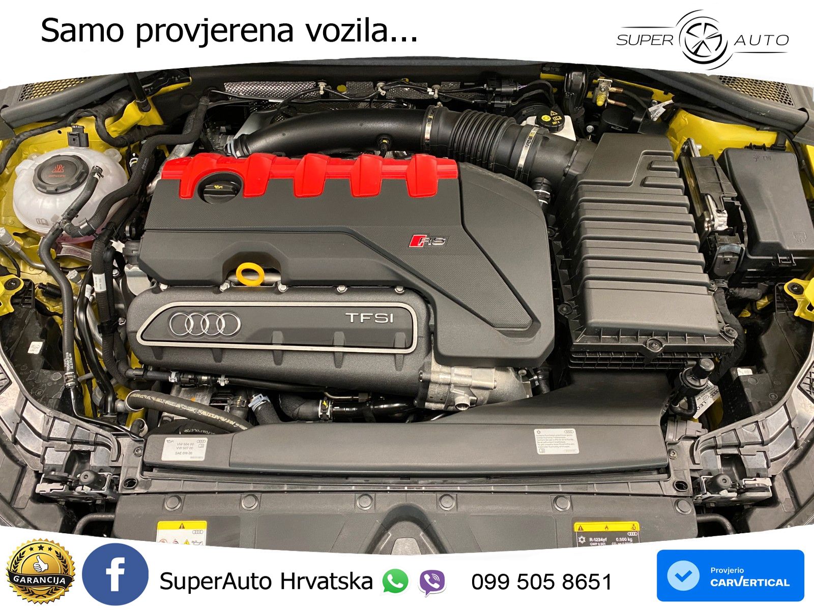 Audi RS3 Sedan 2.5 TFSI (400 KS) quattro S tronic LED+GR SJED+ACC