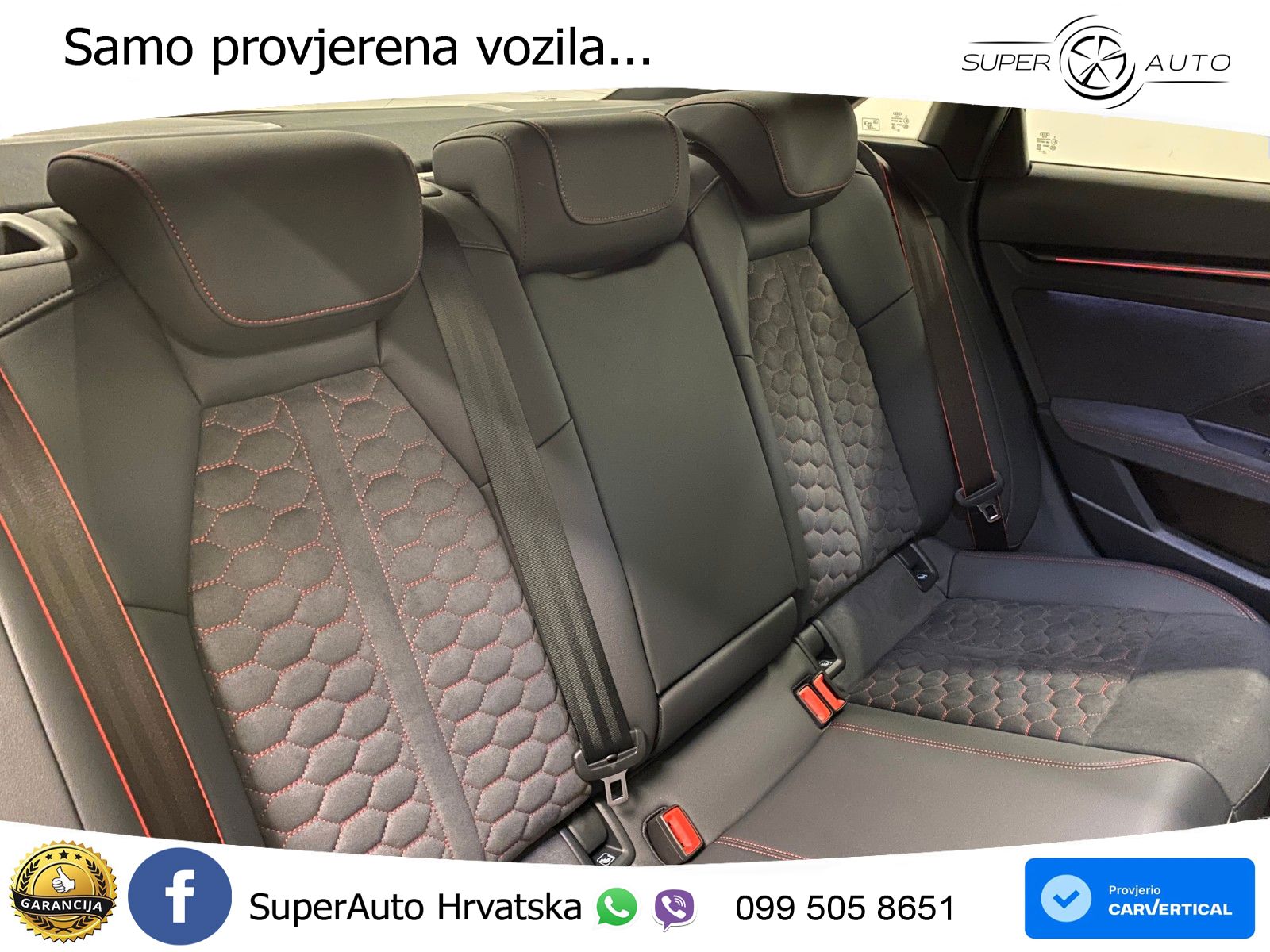 Audi RS3 Sedan 2.5 TFSI (400 KS) quattro S tronic LED+GR SJED+ACC