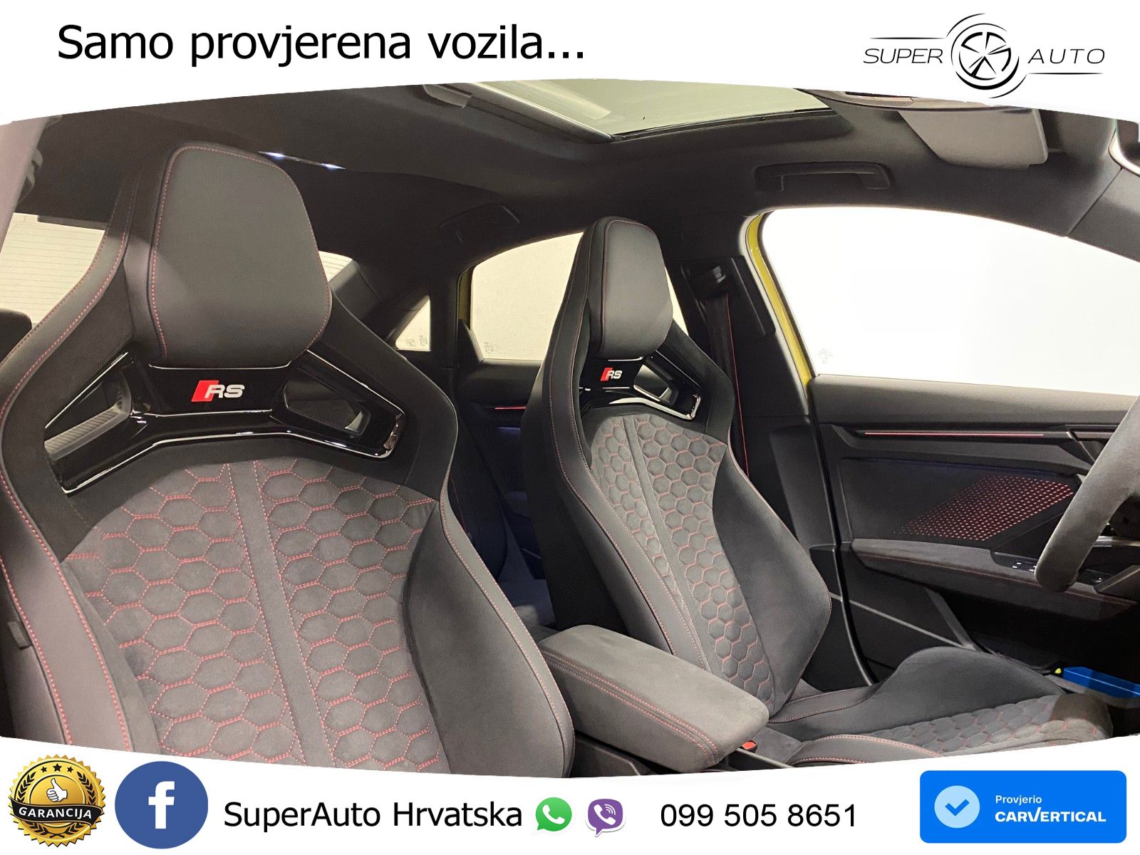 Audi RS3 Sedan 2.5 TFSI (400 KS) quattro S tronic LED+GR SJED+ACC