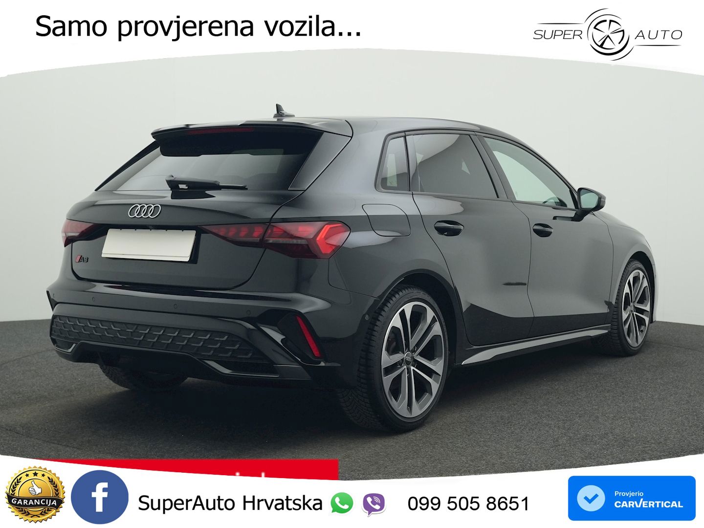 Audi A3 35 TDI (150 KS) S tronic 2x S line LED+GR SJED+ACC