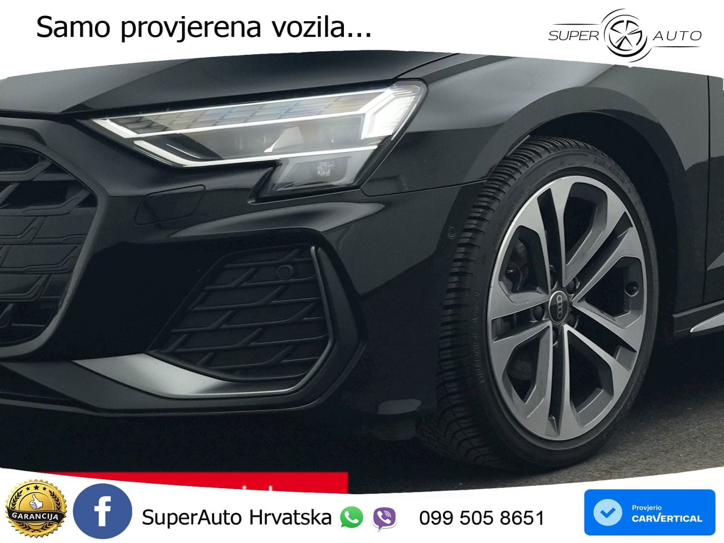 Audi A3 35 TDI (150 KS) S tronic 2x S line LED+GR SJED+ACC