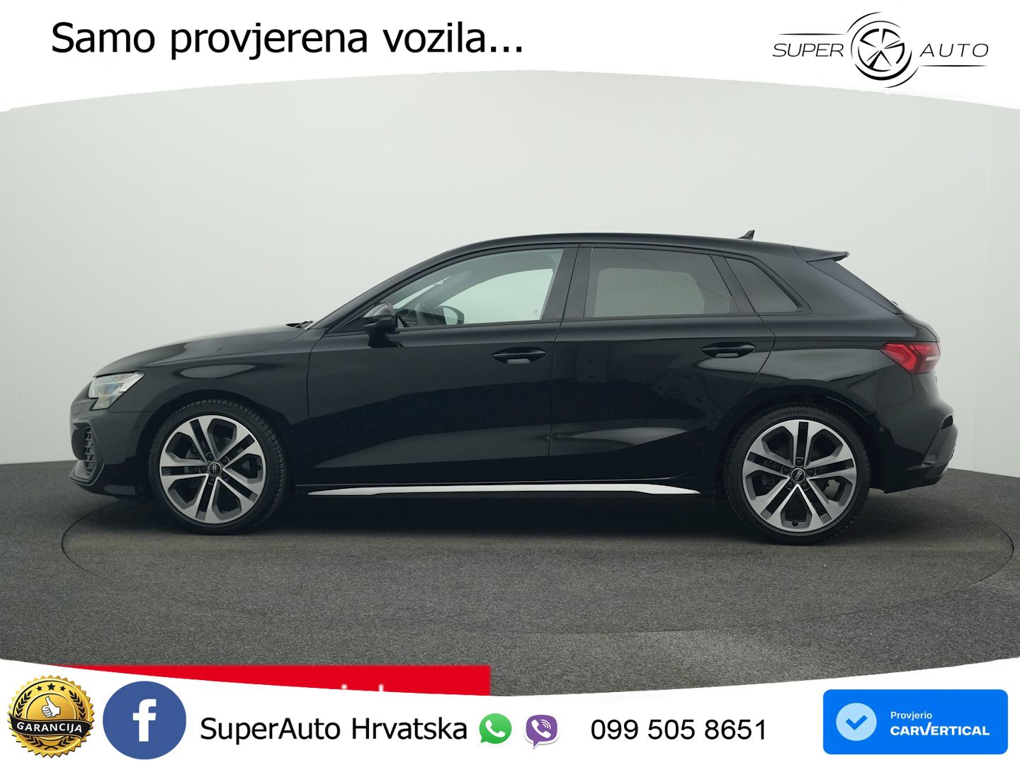 Audi A3 35 TDI (150 KS) S tronic 2x S line LED+GR SJED+ACC