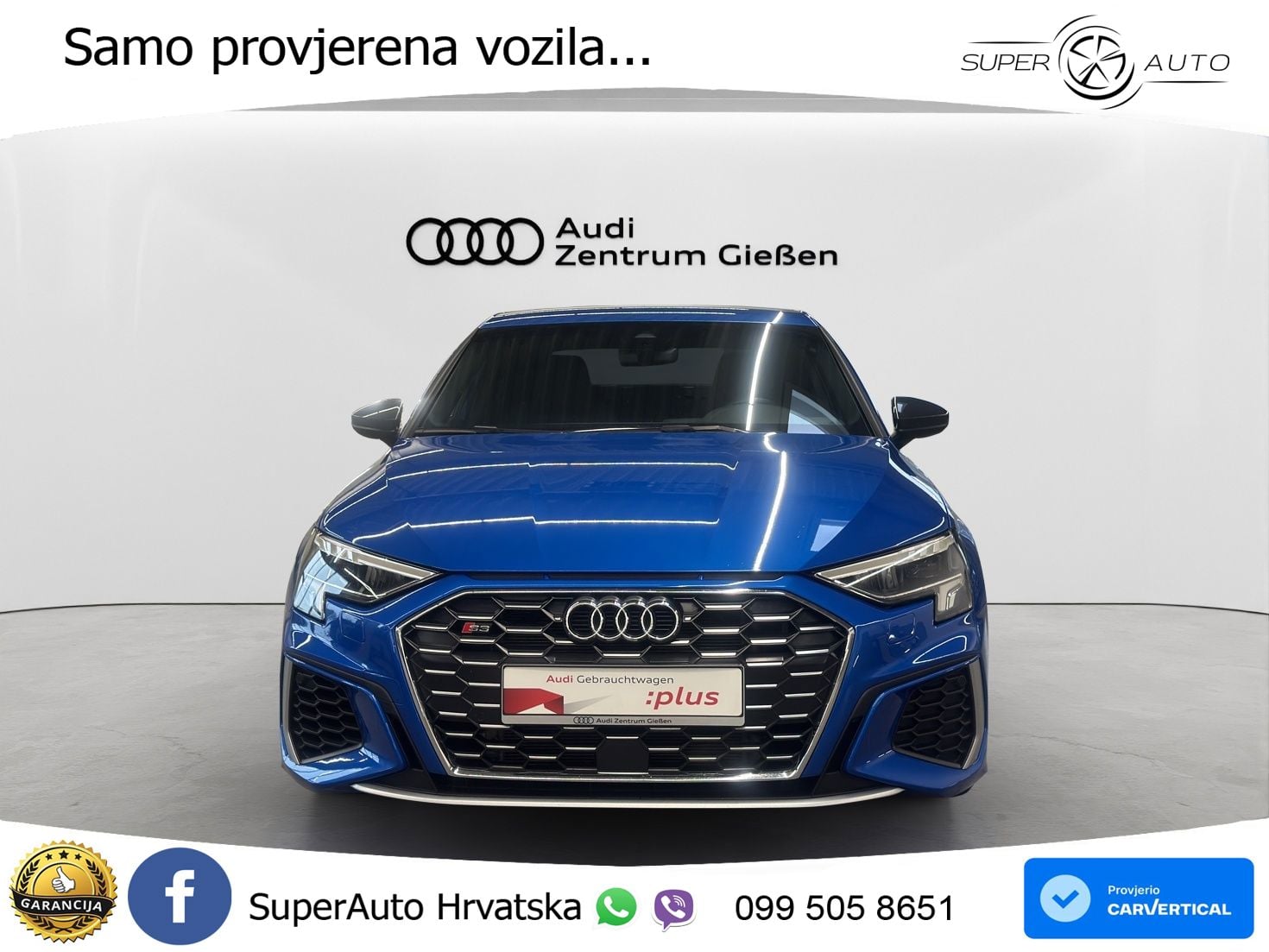 Audi S3 Limuzina 2.0 TFSI (310 KS) quattro S tronic LED+GR SJED+ACC