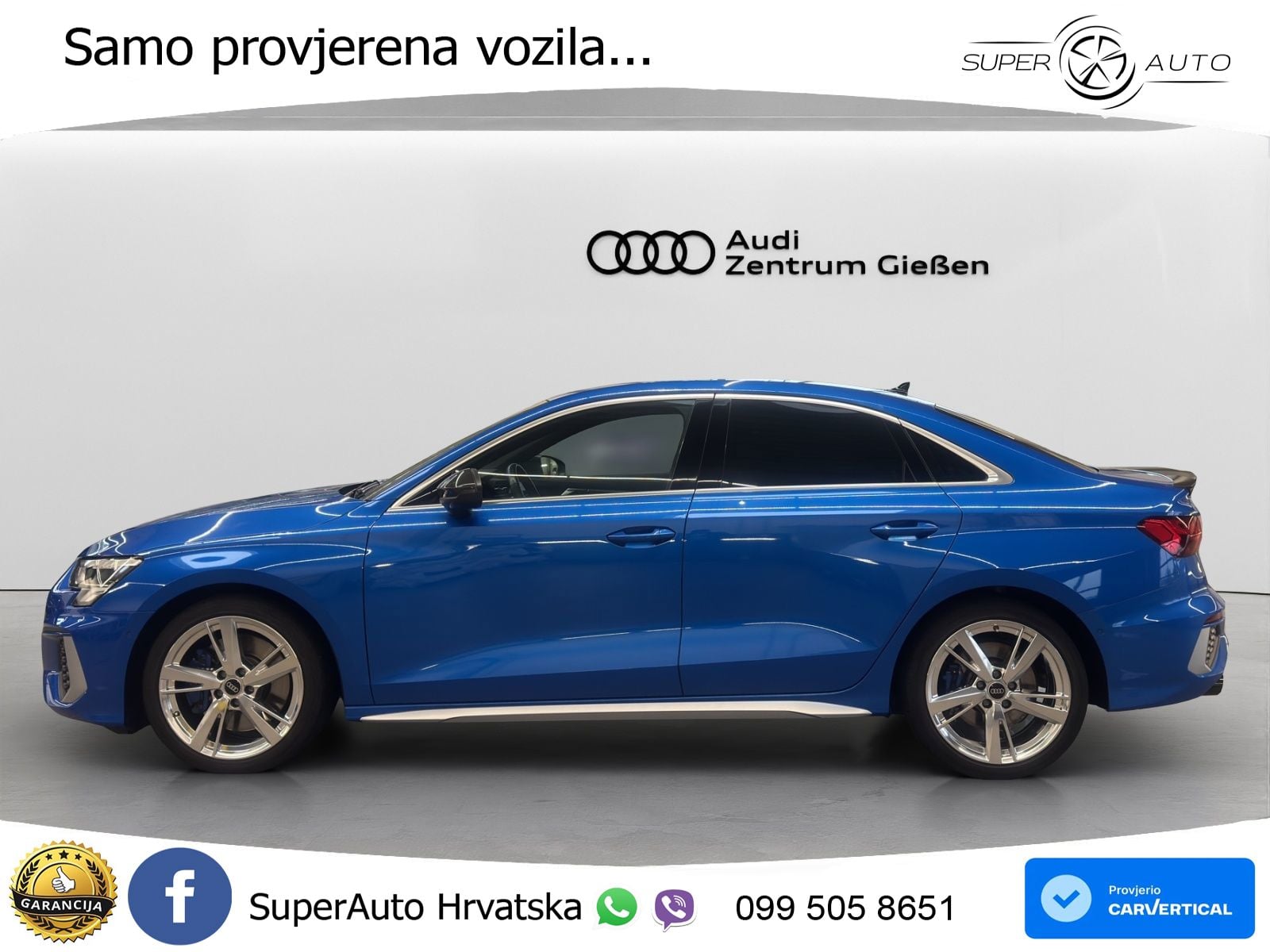 Audi S3 Limuzina 2.0 TFSI (310 KS) quattro S tronic LED+GR SJED+ACC