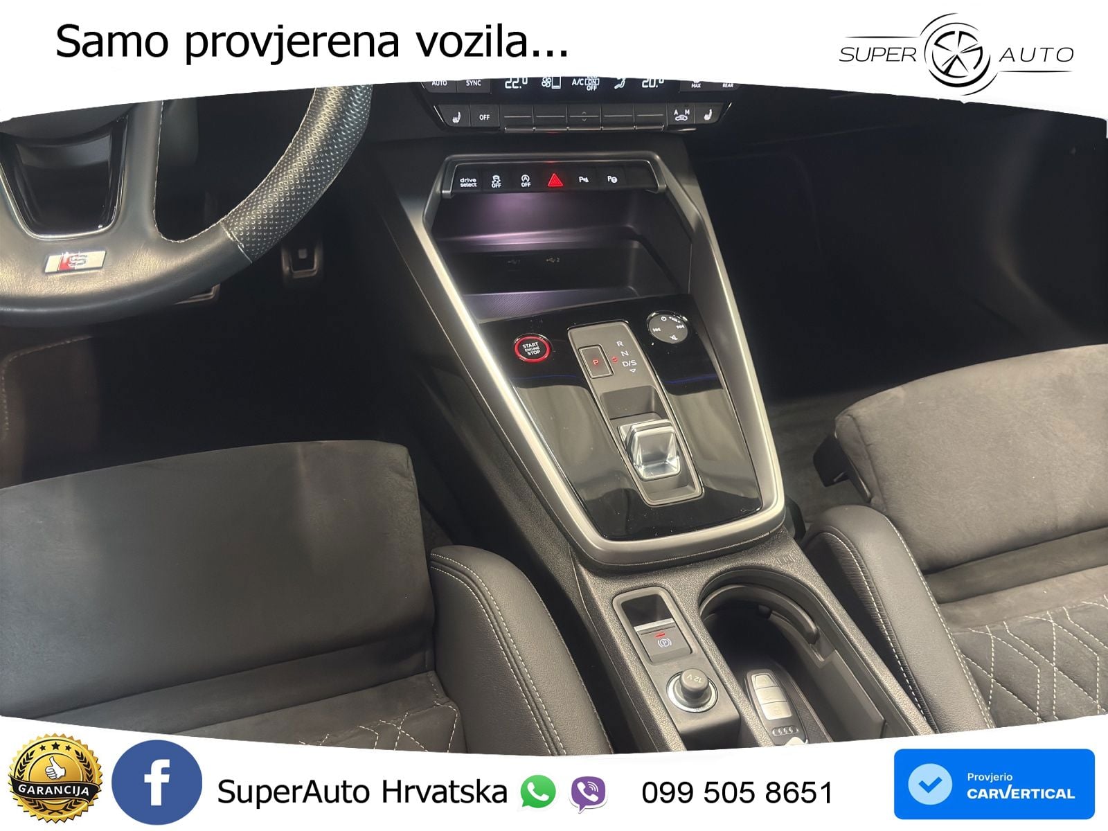 Audi S3 Limuzina 2.0 TFSI (310 KS) quattro S tronic LED+GR SJED+ACC