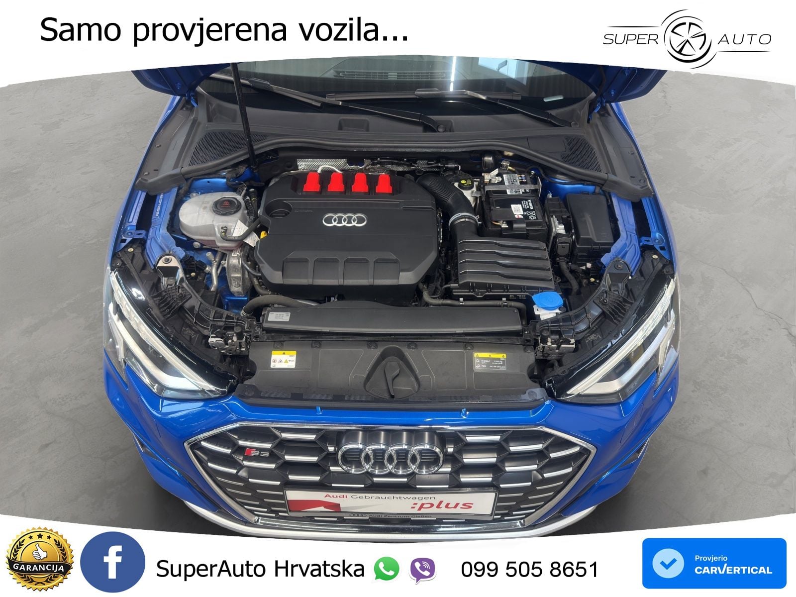 Audi S3 Limuzina 2.0 TFSI (310 KS) quattro S tronic LED+GR SJED+ACC