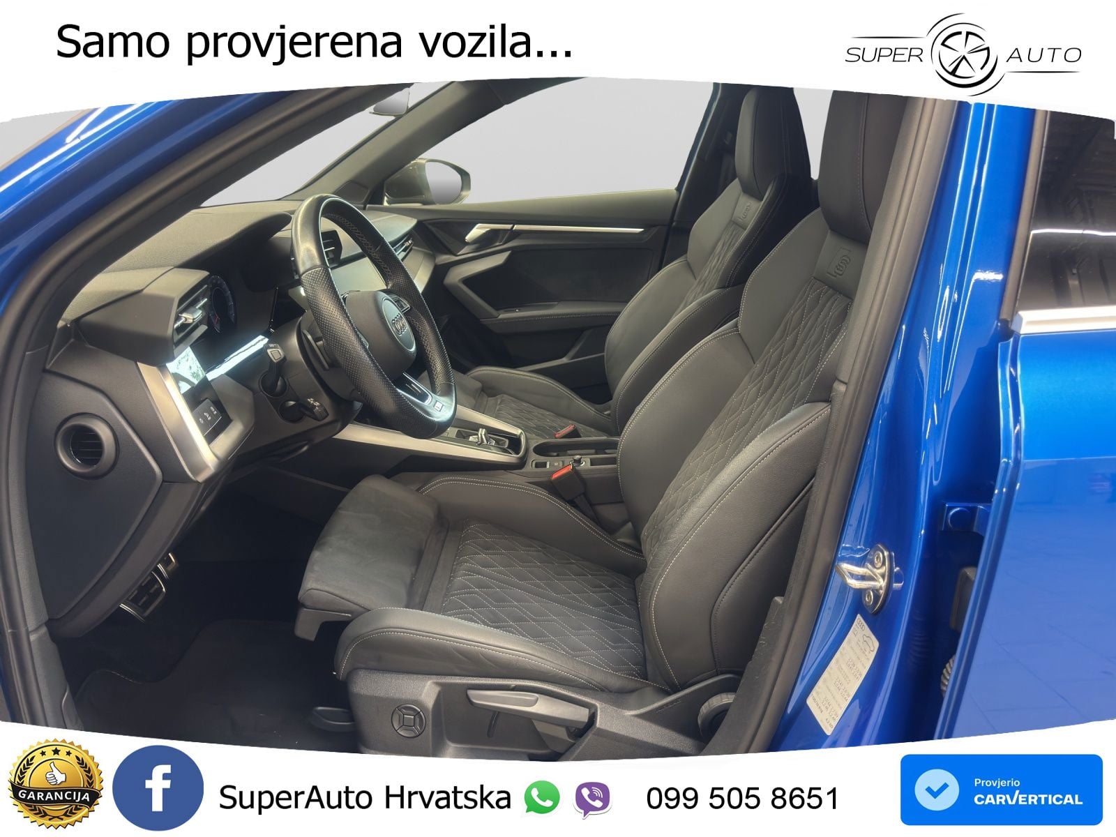 Audi S3 Limuzina 2.0 TFSI (310 KS) quattro S tronic LED+GR SJED+ACC