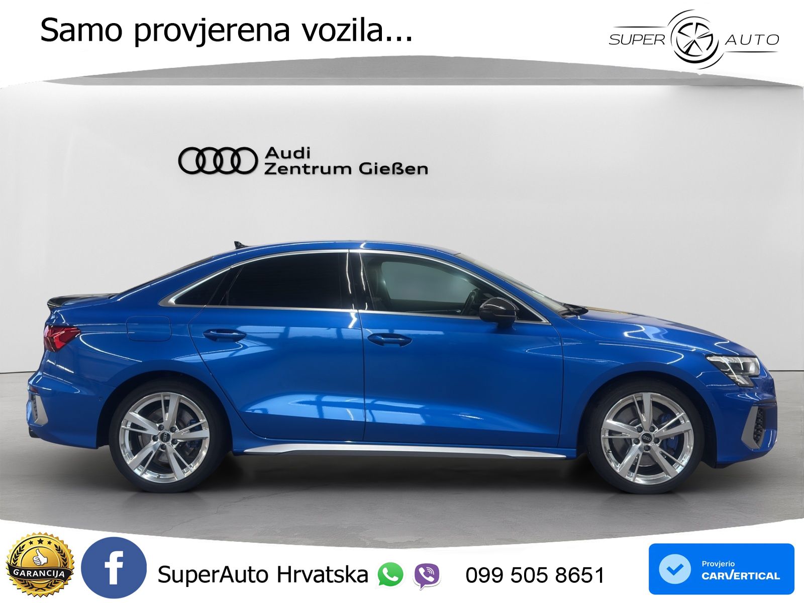 Audi S3 Limuzina 2.0 TFSI (310 KS) quattro S tronic LED+GR SJED+ACC
