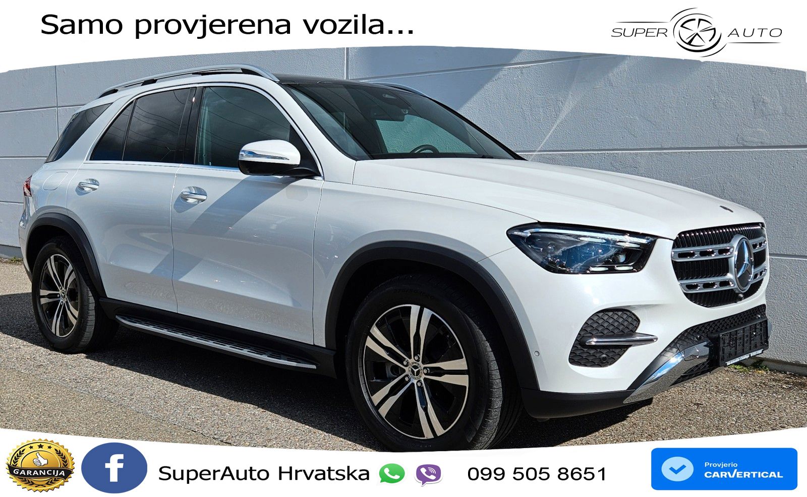 Mercedes GLE 300d (269 KS) EQ Boost 4MATIC 9G-TRONIC ACC+HEAD+GR SJED+360+PANO