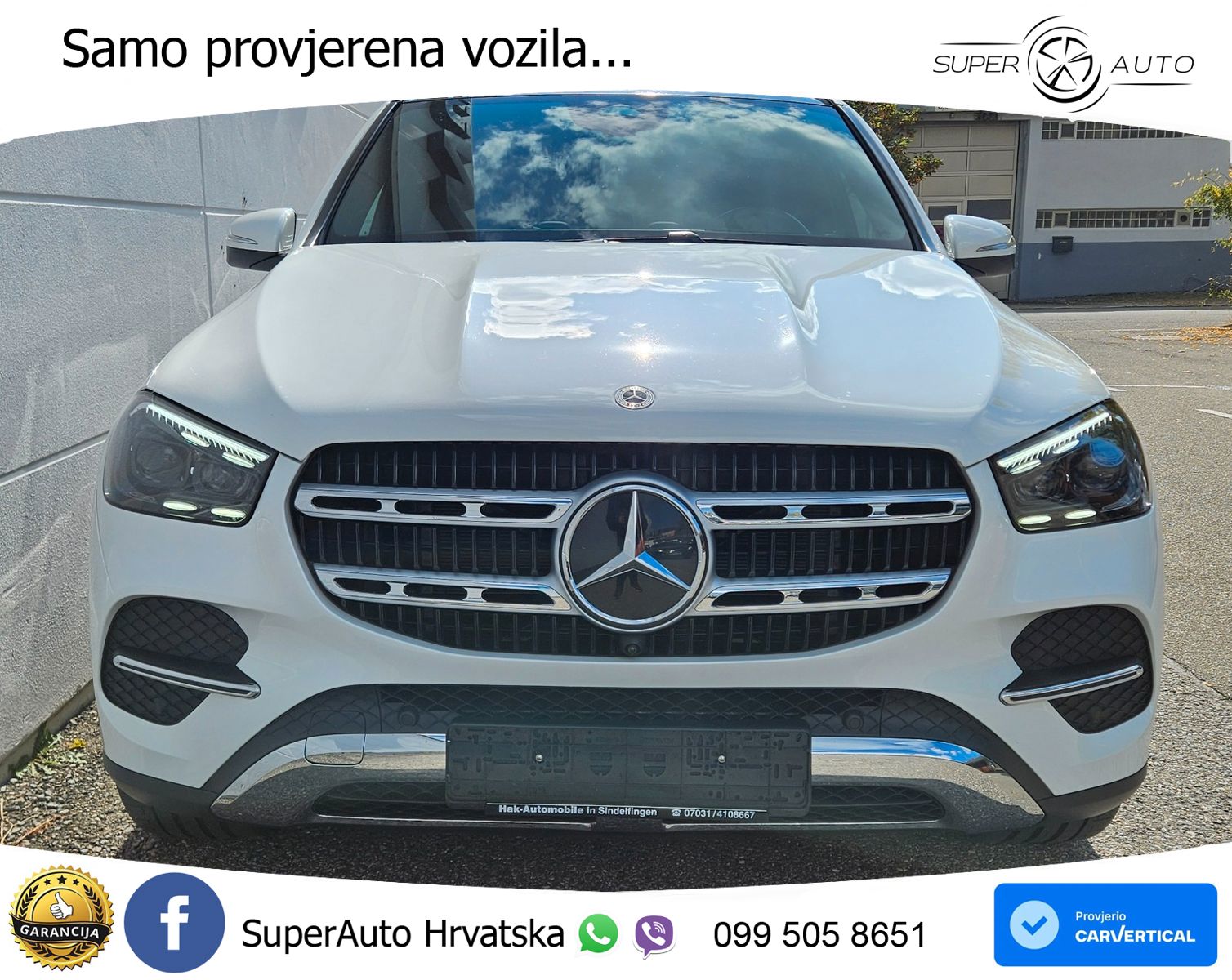 Mercedes GLE 300d (269 KS) EQ Boost 4MATIC 9G-TRONIC ACC+HEAD+GR SJED+360+PANO
