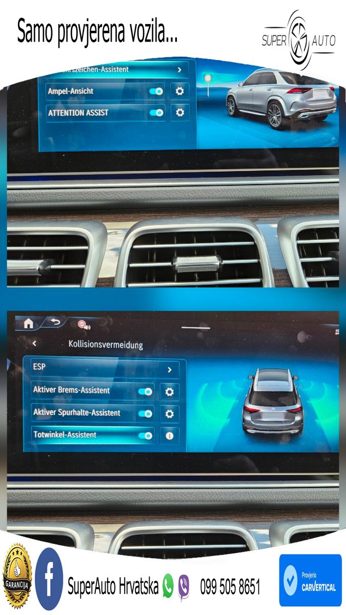 Mercedes GLE 300d (269 KS) EQ Boost 4MATIC 9G-TRONIC ACC+HEAD+GR SJED+360+PANO