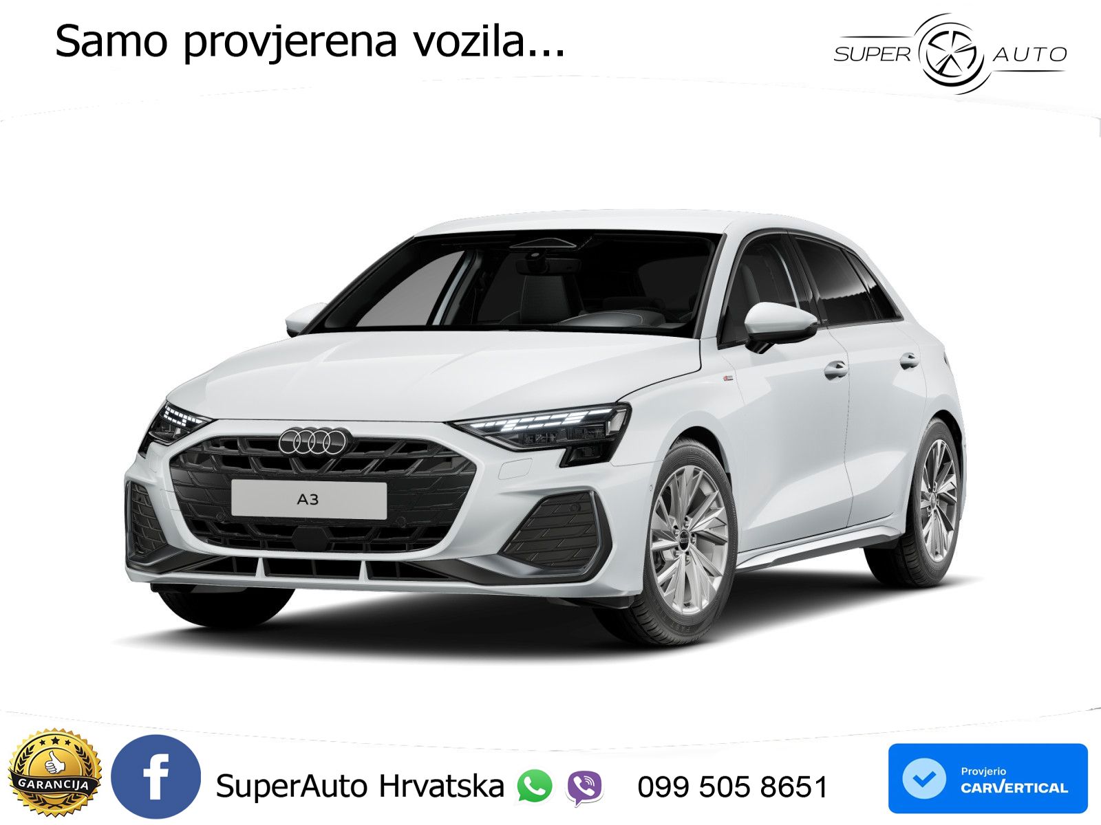 Audi A3 35 TFSI (150 KS) S tronic S line LED+GR SJED+ACC