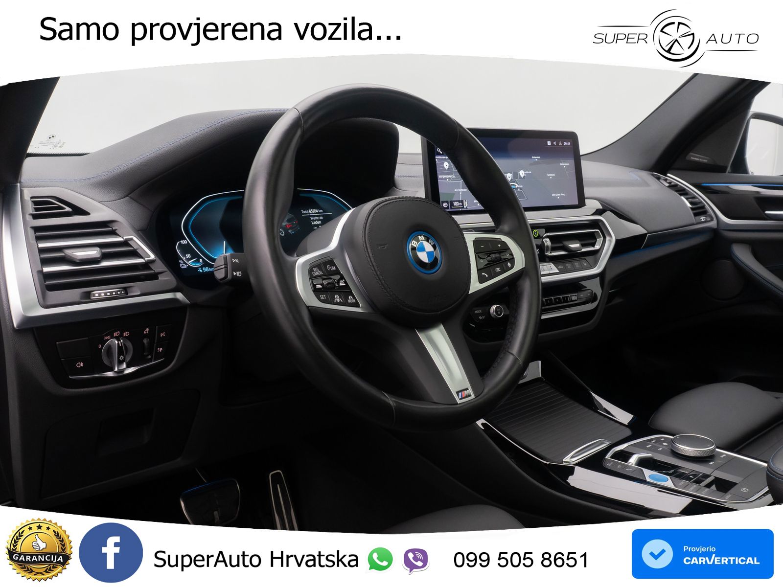 BMW iX3 80 kWh (286 KS) LED+GR SJED+ACC