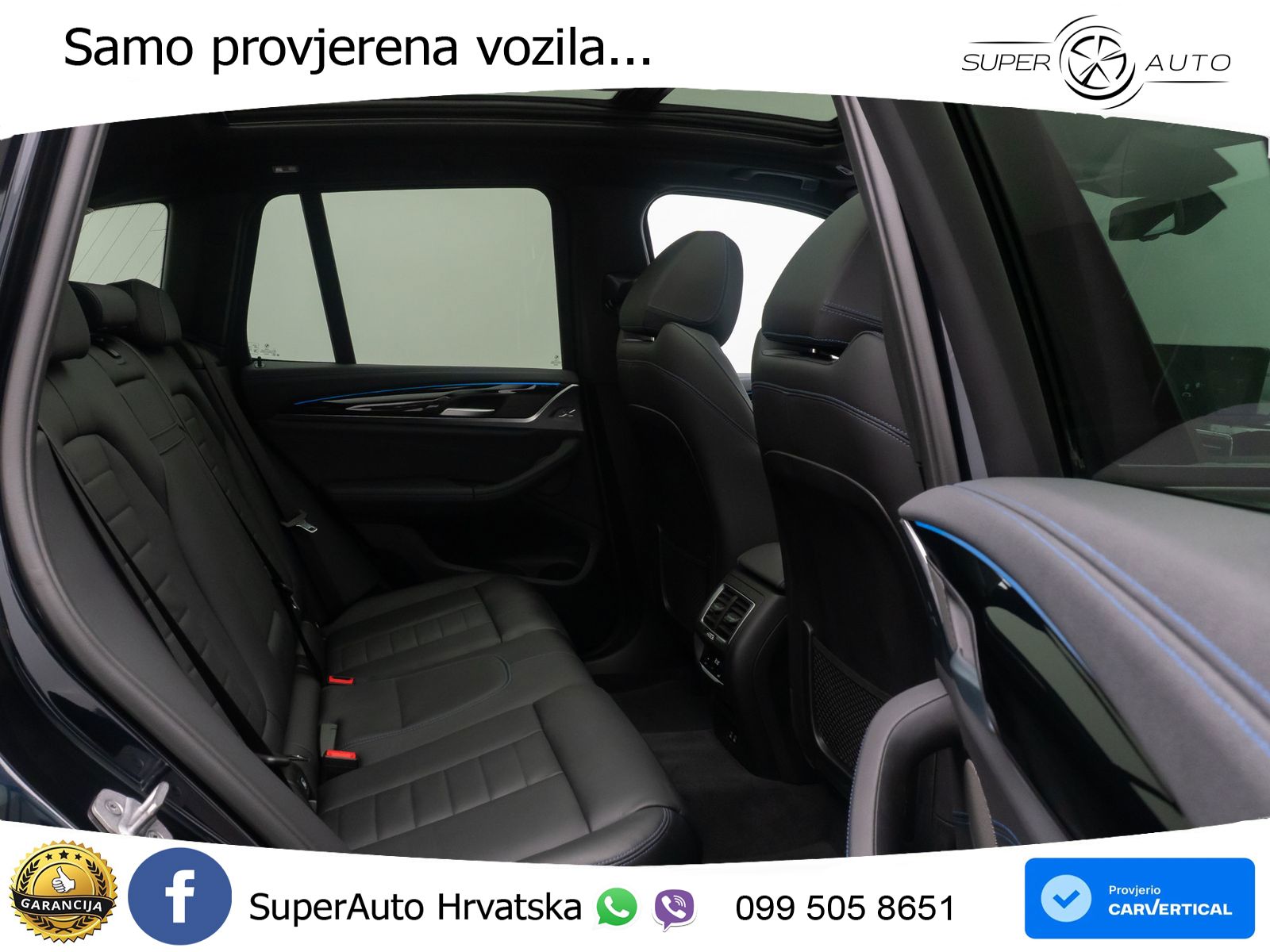 BMW iX3 80 kWh (286 KS) LED+GR SJED+ACC