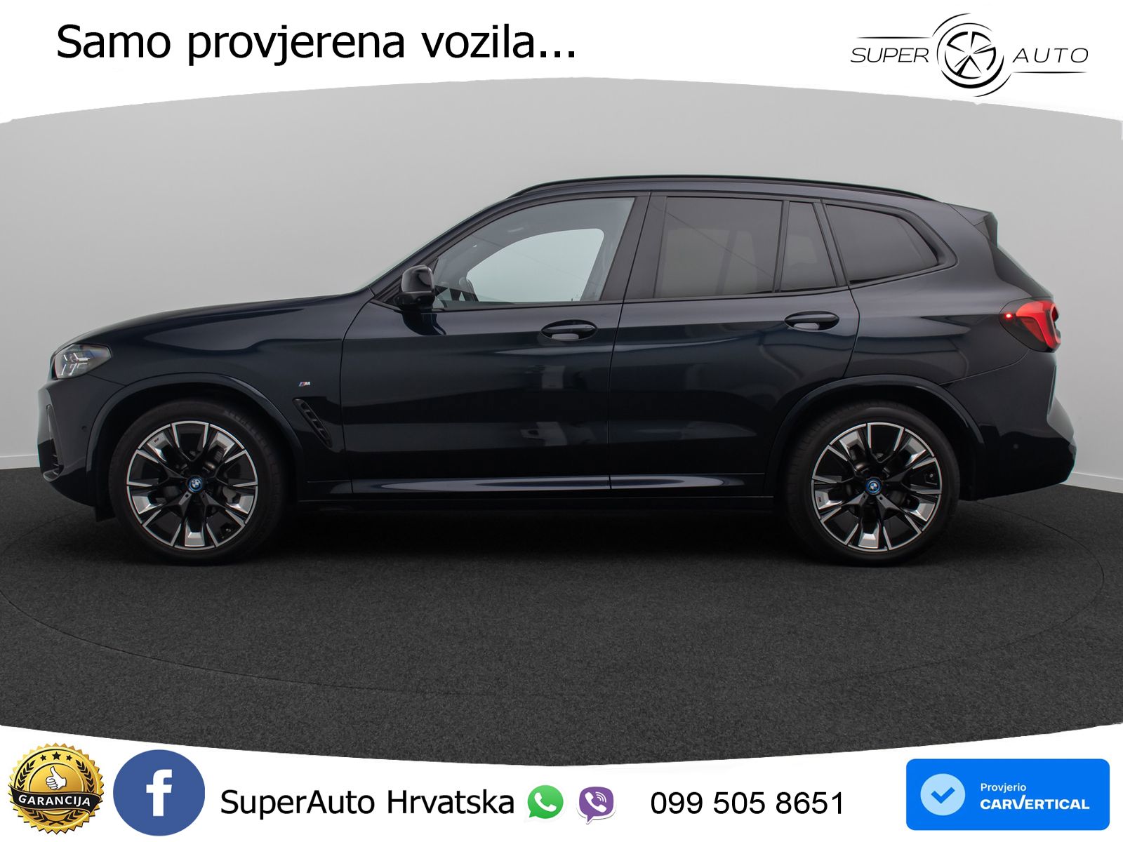 BMW iX3 80 kWh (286 KS) LED+GR SJED+ACC