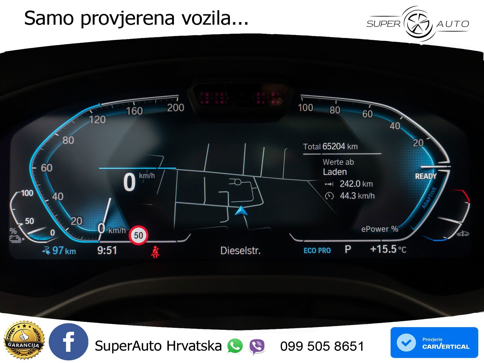 BMW iX3 80 kWh (286 KS) LED+GR SJED+ACC