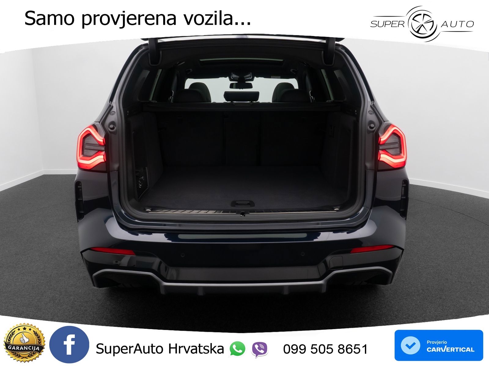BMW iX3 80 kWh (286 KS) LED+GR SJED+ACC