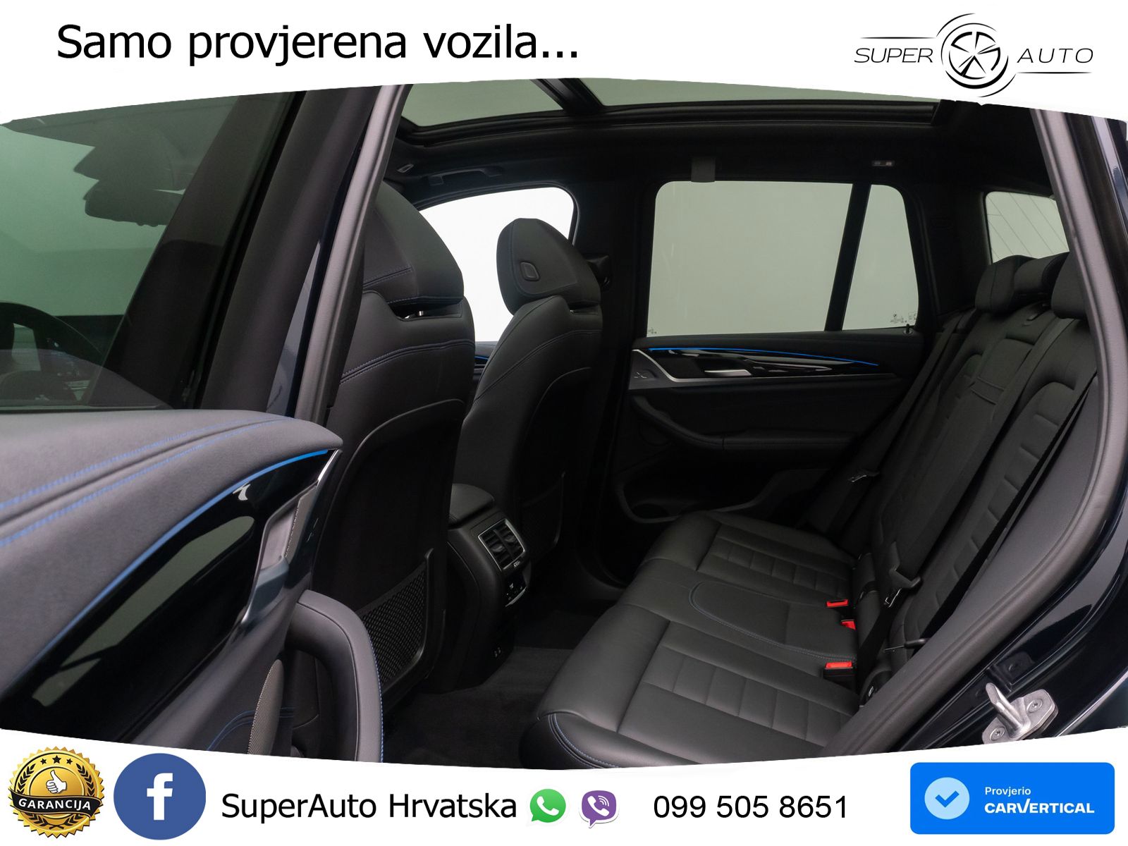 BMW iX3 80 kWh (286 KS) LED+GR SJED+ACC