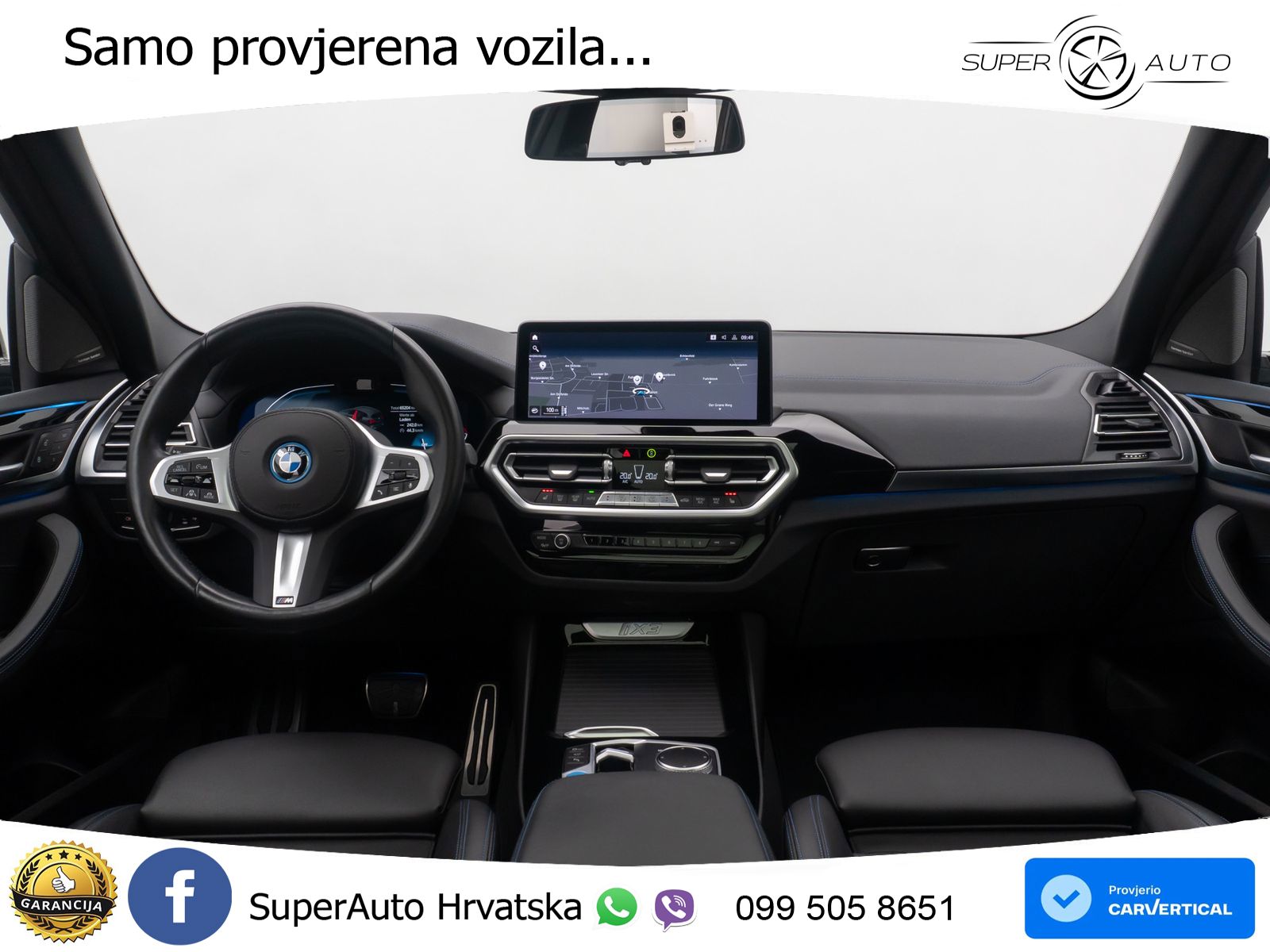 BMW iX3 80 kWh (286 KS) LED+GR SJED+ACC