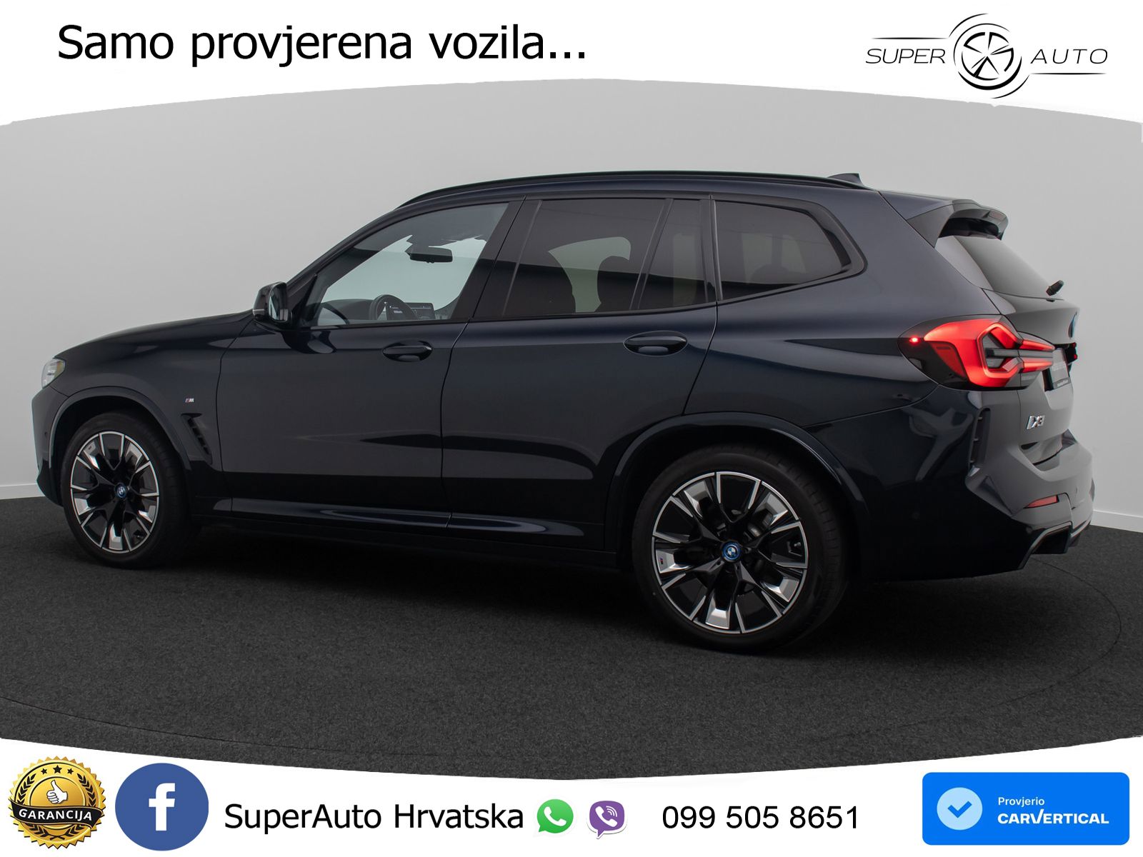 BMW iX3 80 kWh (286 KS) LED+GR SJED+ACC