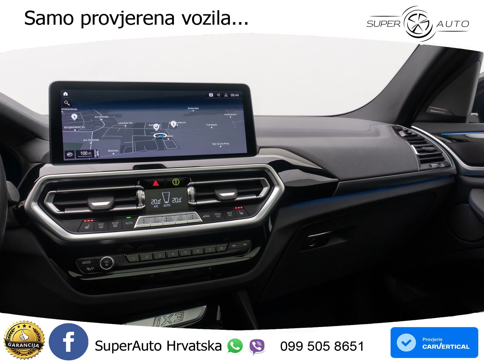 BMW iX3 80 kWh (286 KS) LED+GR SJED+ACC